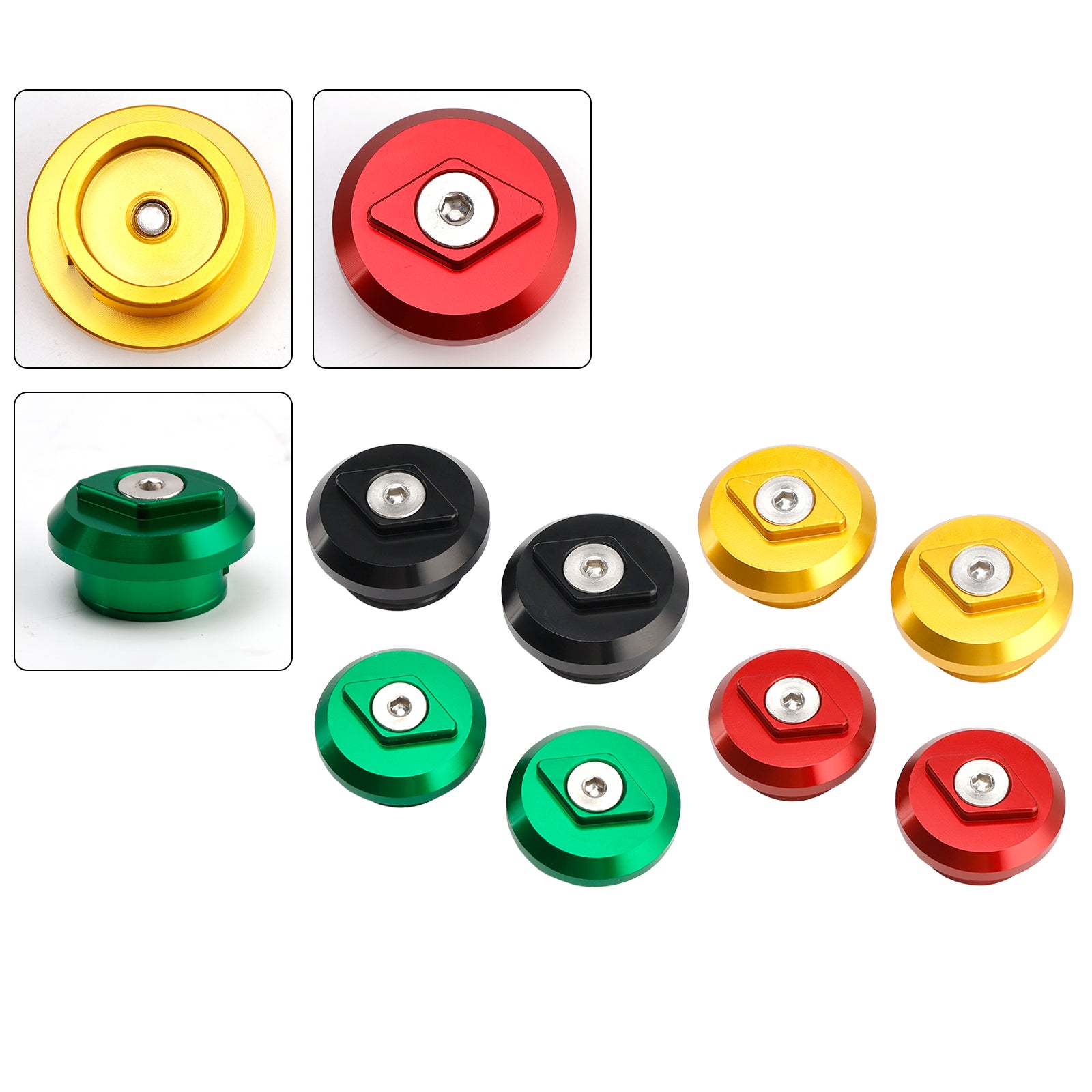 2024 2025 KAWASAKI NINJA 500 PAAR BILLET ALUMINIUM FRAME PLUGGEN