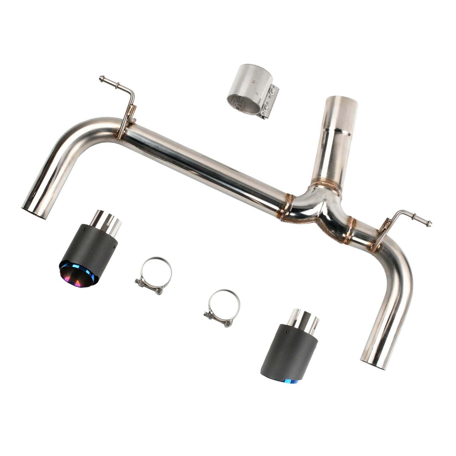 2012-2015 BMW 3 Series F30 335I Auta Aund Tuffler Výfukový potrubie