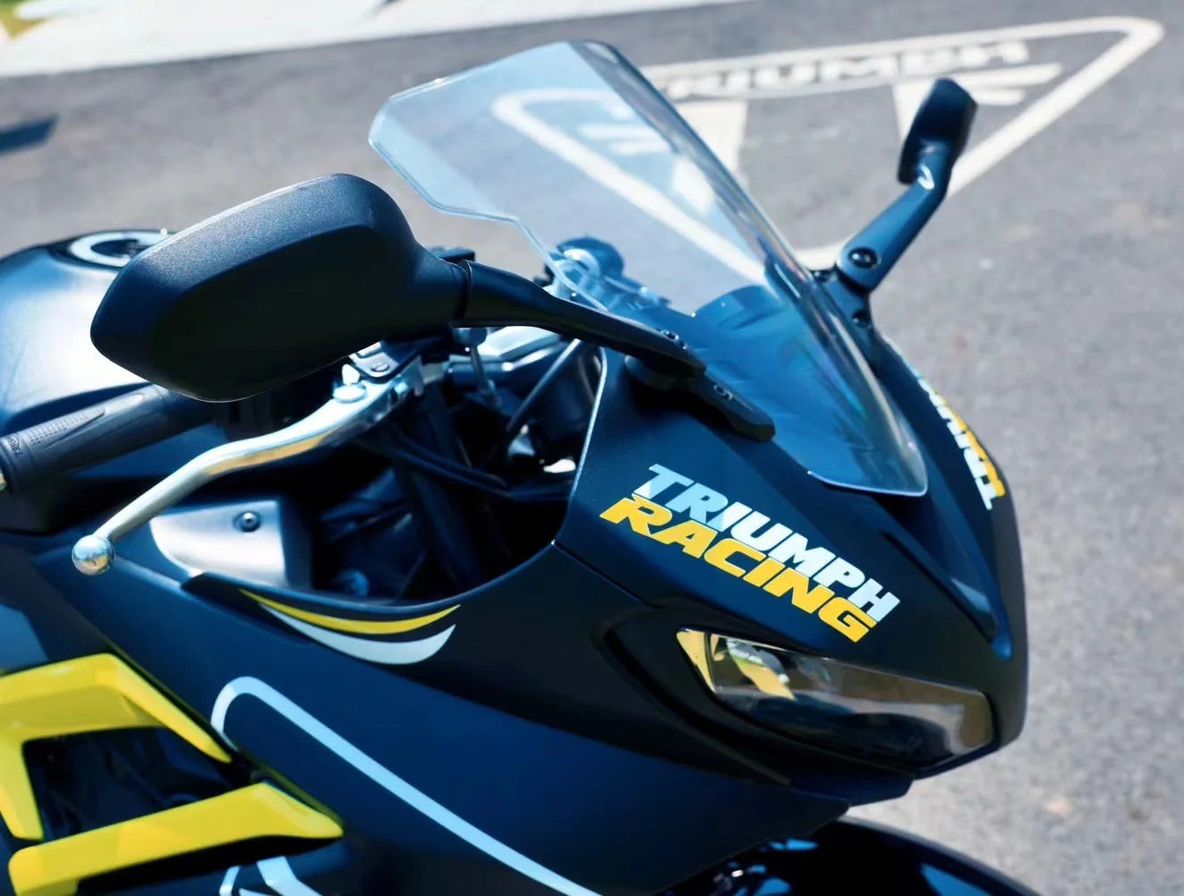 2024-2025 Triumph Daytona 660 injektionsmässa kit Bodywork Plastic ABS