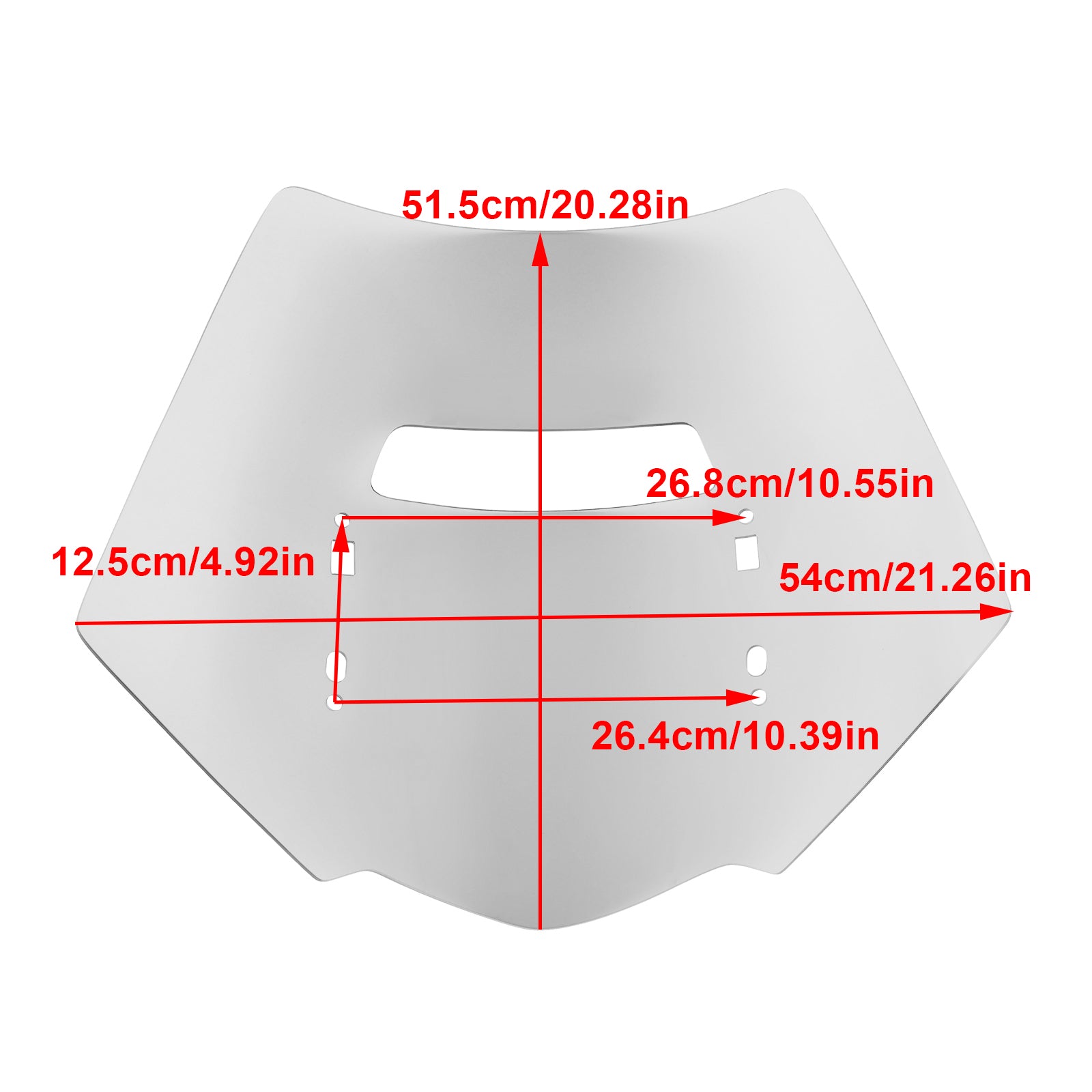 2018-2023 Honda Gold Wing GL1800 vindrutan vindruta