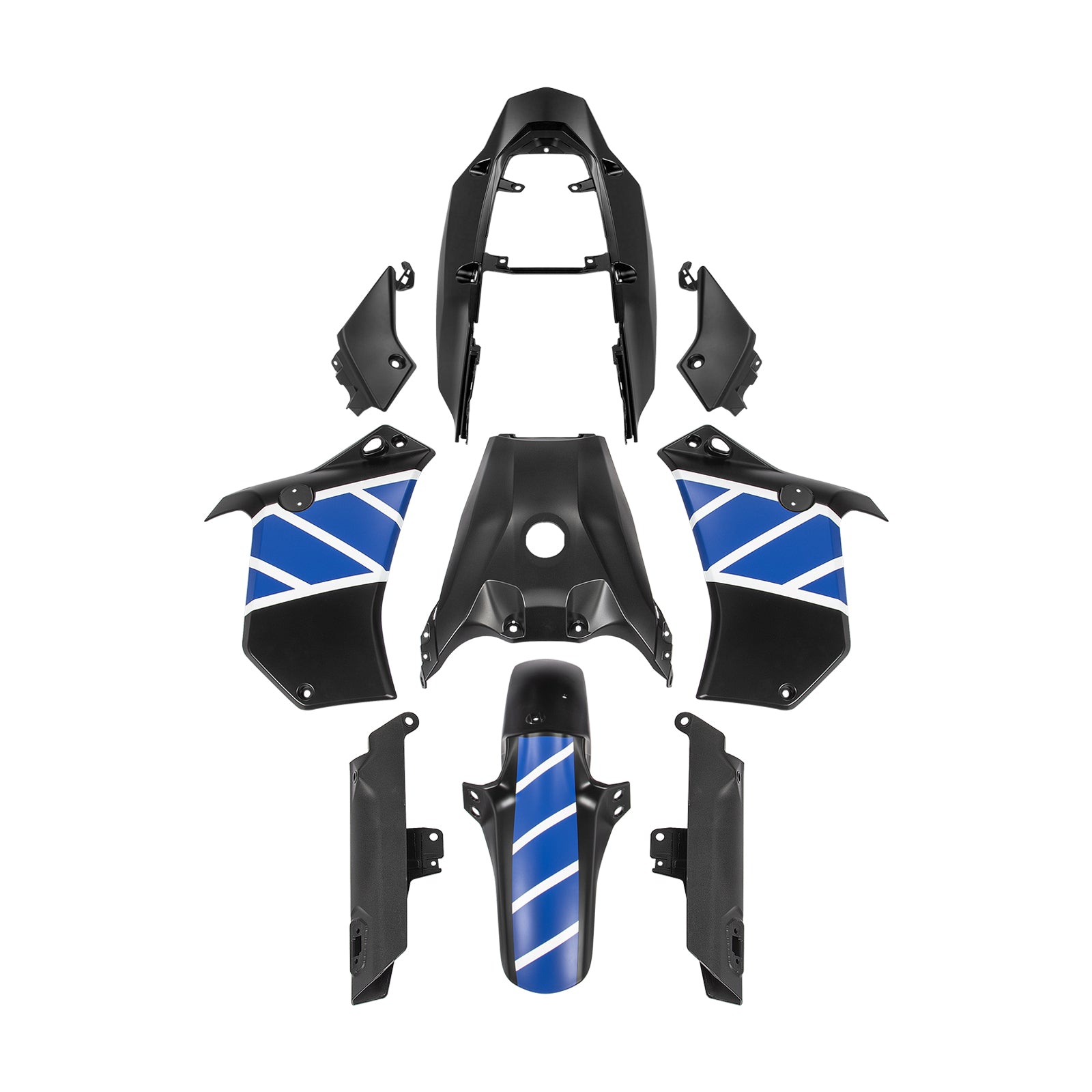 2019-2024 Yamaha Tenere 700 Injectie ABS carrosseriekuipset