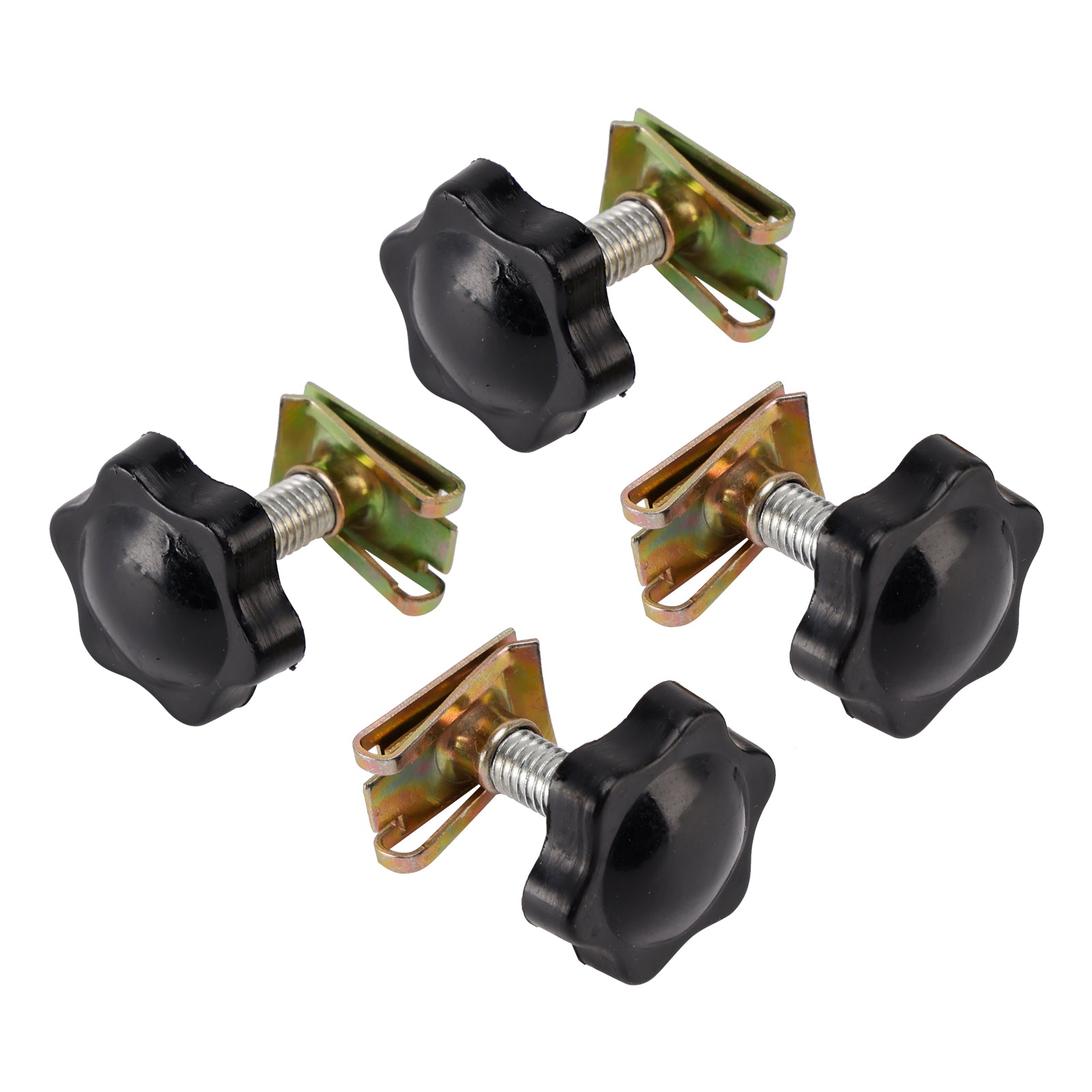 4x montagebouten voor zadeltasslot Antidiefstalbevestigingsset voor Touring 93-18