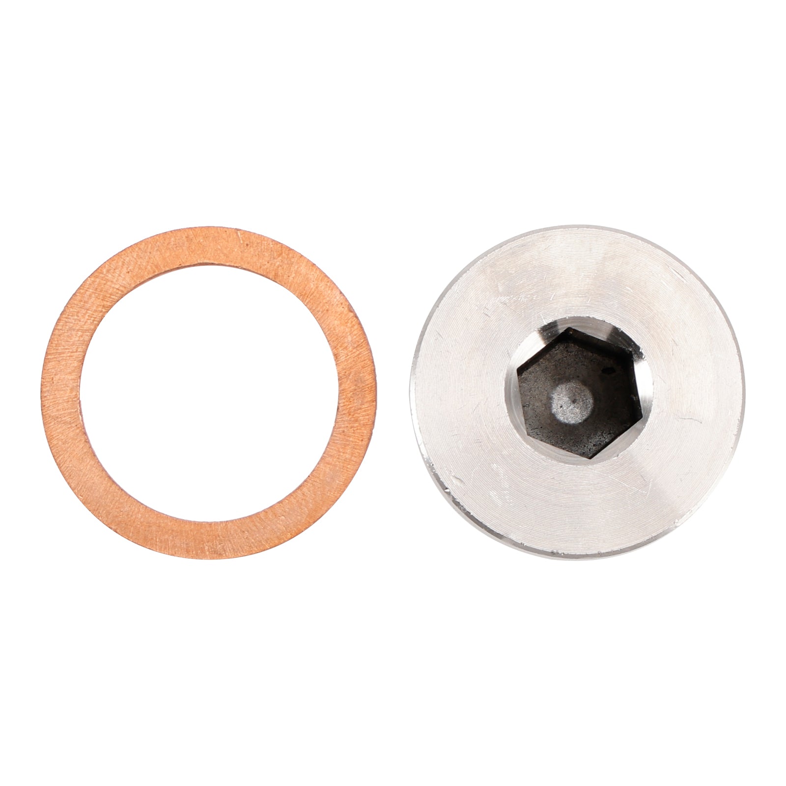 M18 x 1,5 mm Capteur de tête hexagonale intérieure Blanking Poule de bouchon Drain 304 Arear inoxydable