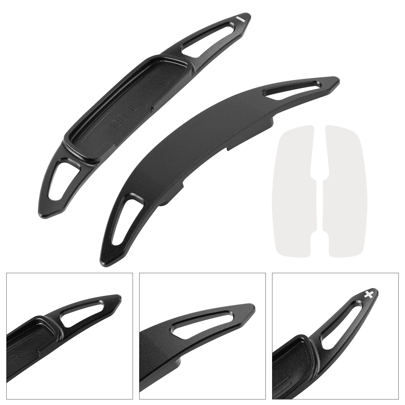 Steering Wheel Paddle Shifter Extension For Renault Clio Captur Aluminium