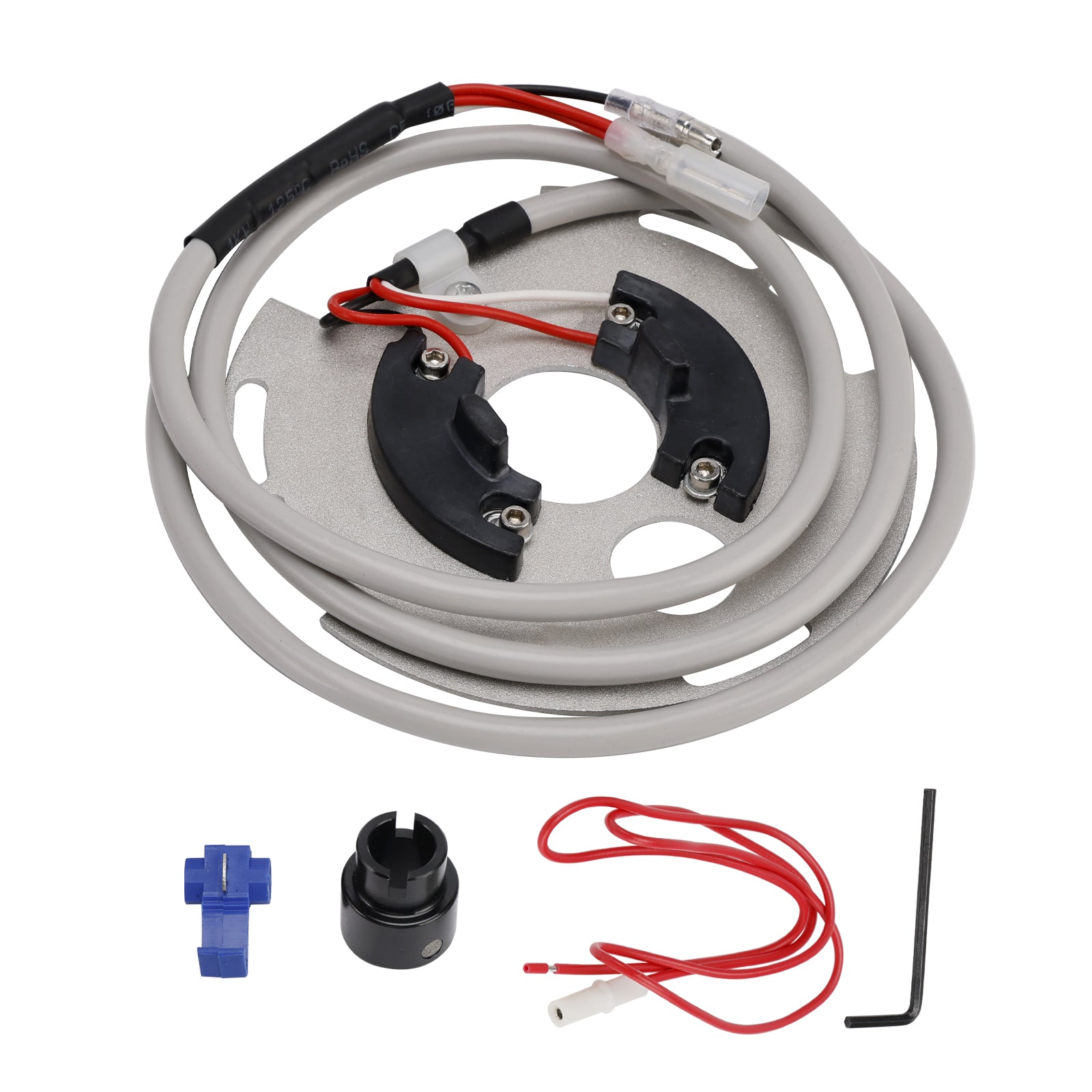 Assy de plaque de points d'allumage pour Kawasaki 73-75 Z1, 76-77 KZ900, 77-80 KZ1000