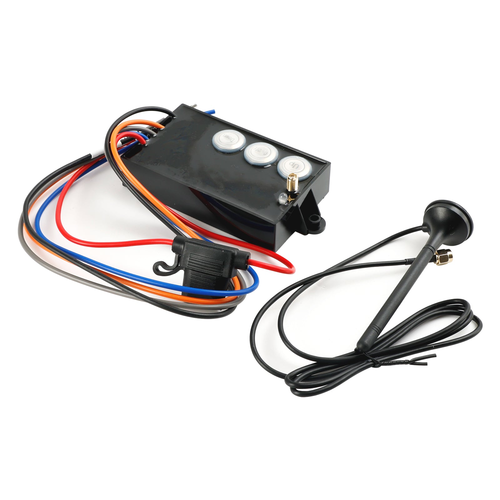 12 Volt Hydraulic Lift Winch Dump Trailer Wireless Remote Control System