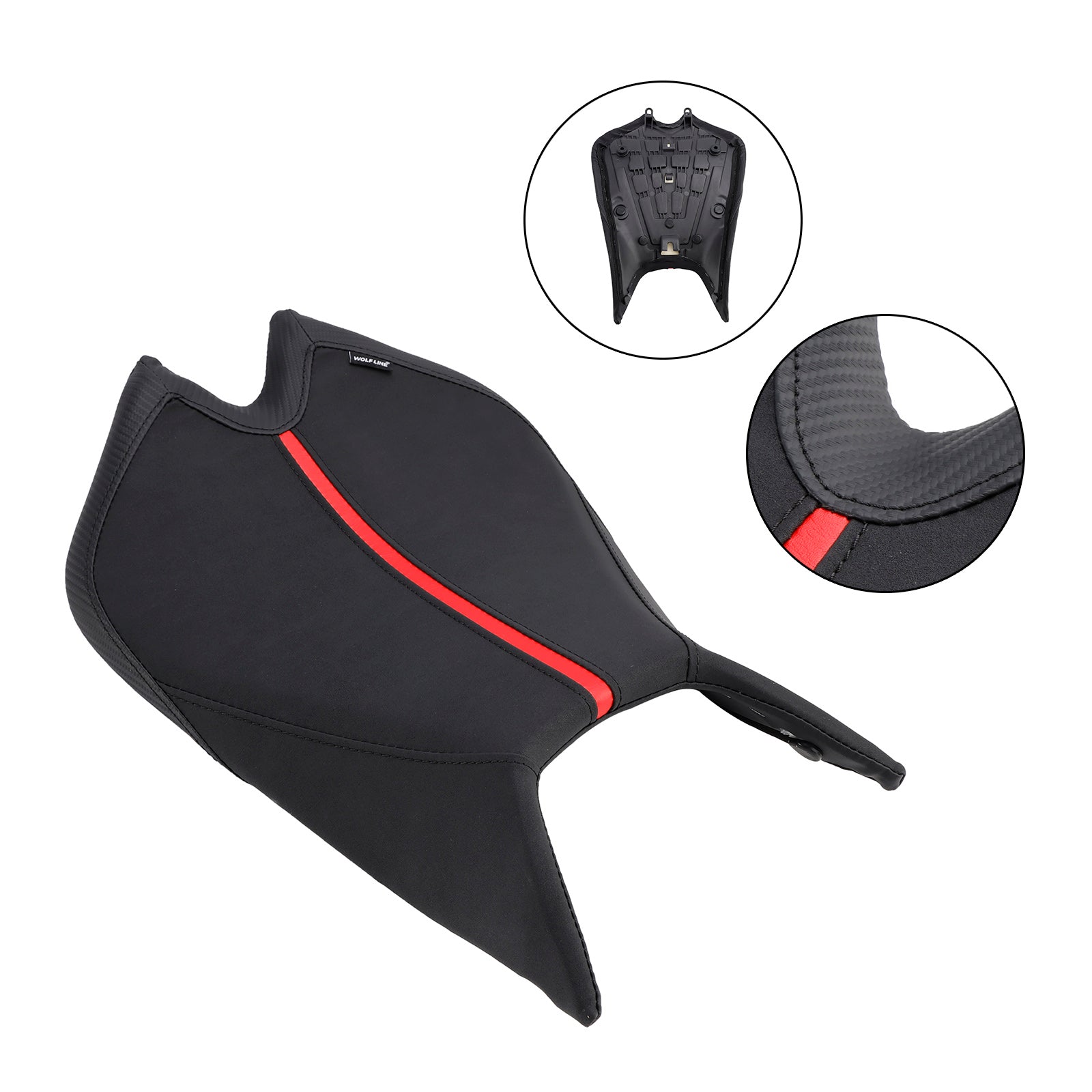 2021-2024 Aprilia Rsv4 1100 Coussin de conducteur de siège avant Raider Pu
