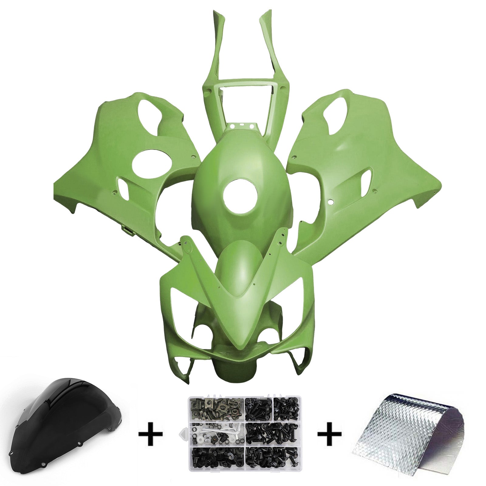 Injectiekuipset carrosserie kunststof ABS voor Honda CBR600 F4i 2001-2003