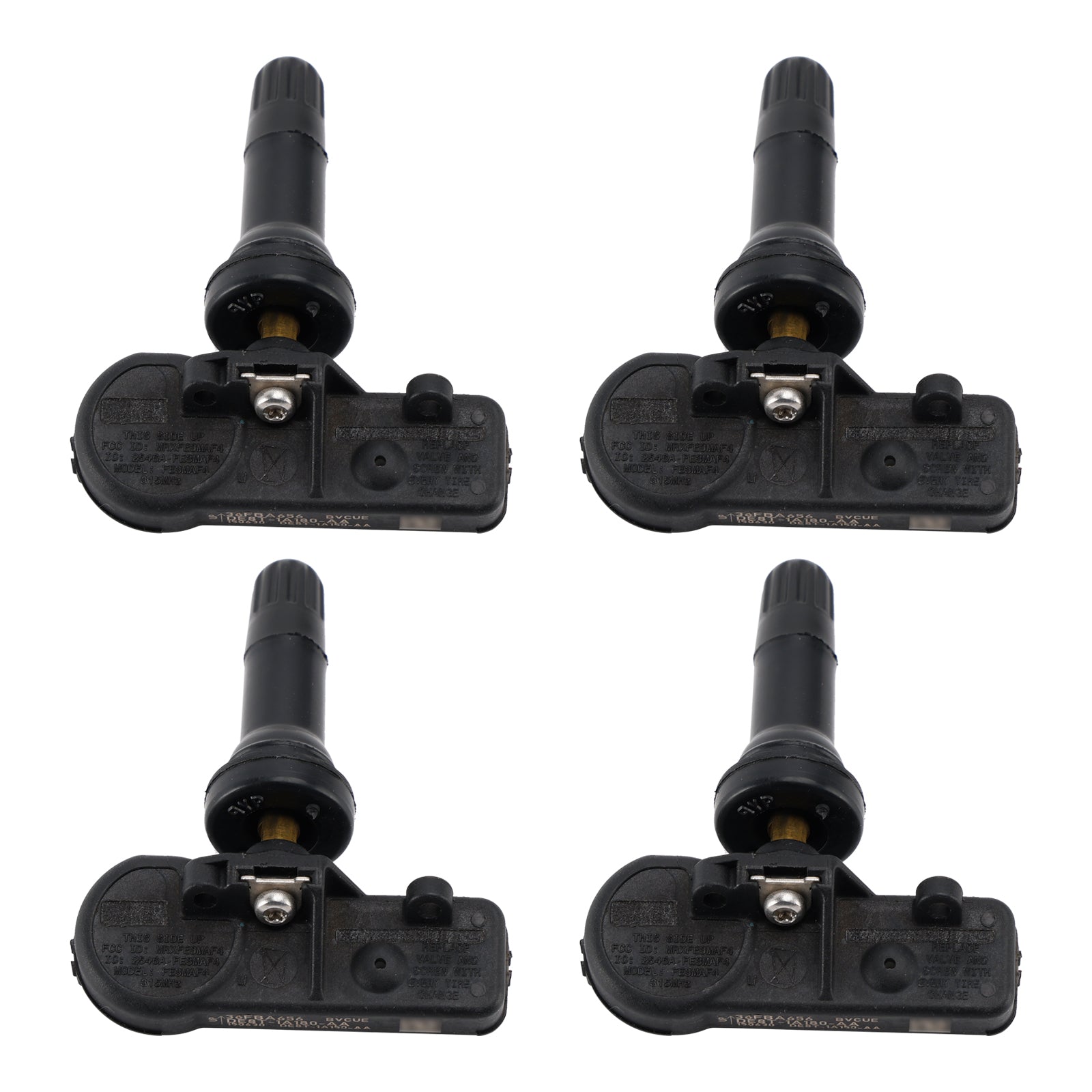 4x senzor tlaku TPMS pre Ford Focus Fiesta C-Max Transit DE8T1A180AA