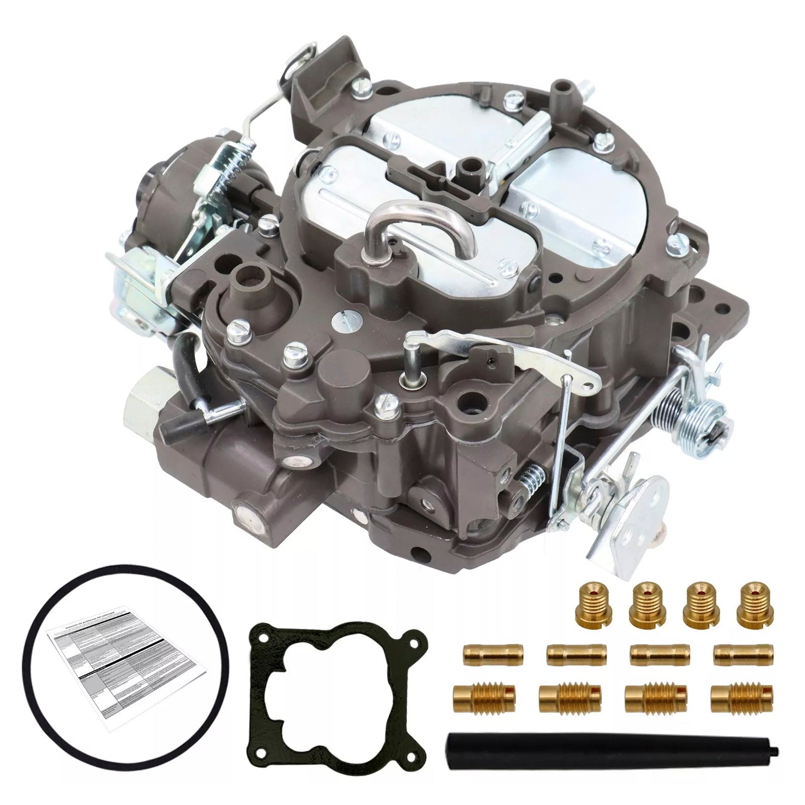 LDH408N Marine Carburetor 4 BBL 5.7L 350 Electric Choke