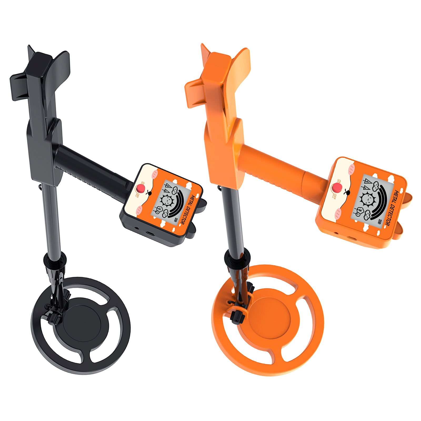 GT260 Kids Child Treasure Seeker Beginners Metaaldetector Waterdicht 6.3" Spoel