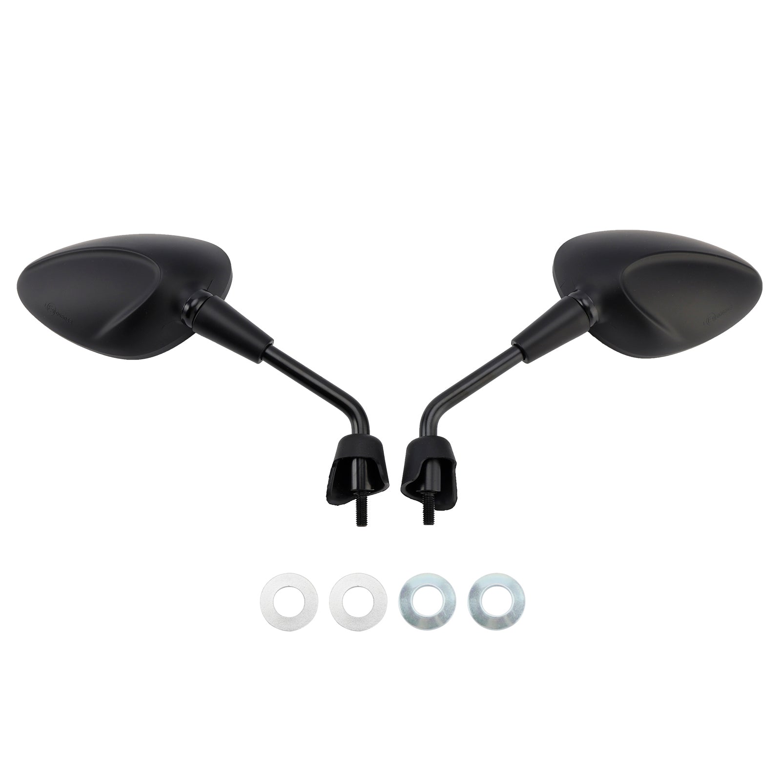 Rétroviseur M8 Shorty gauche&droite Noir Pour Scooter Piaggio Vespa Sprint 50 125 150