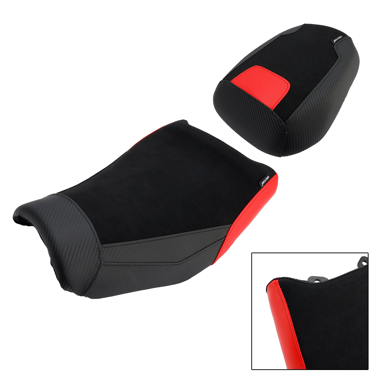 Front&Rear Raider Passenger Cushion Kit Red For Suzuki V-Strom250Sx 2024-2025