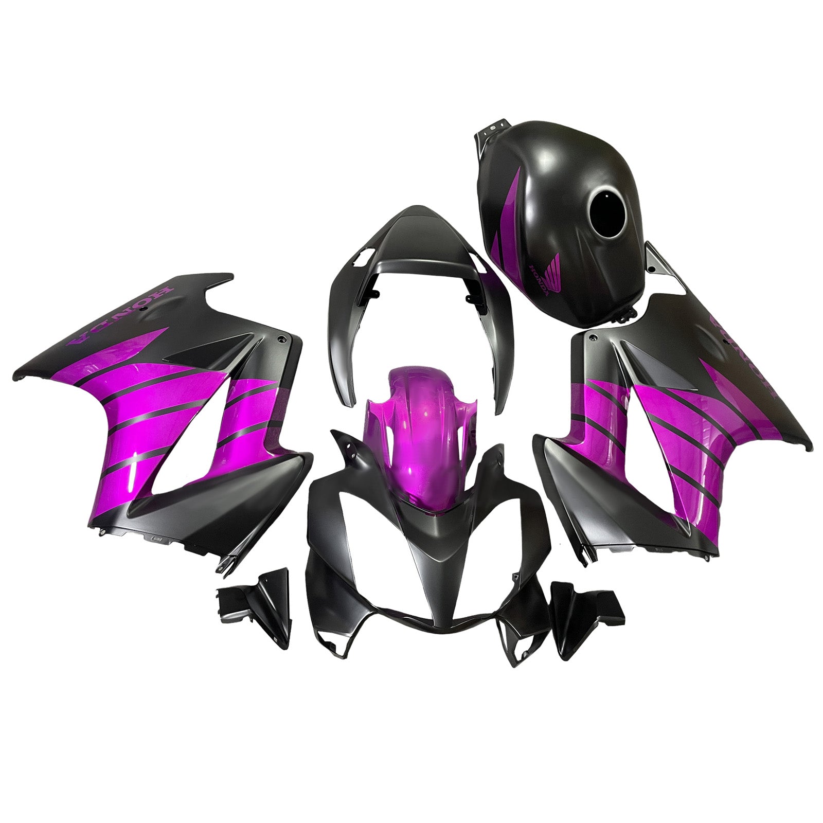 Injectie ABS kunststof carrosseriekuip geschikt voor Honda VFR800 2002-2012