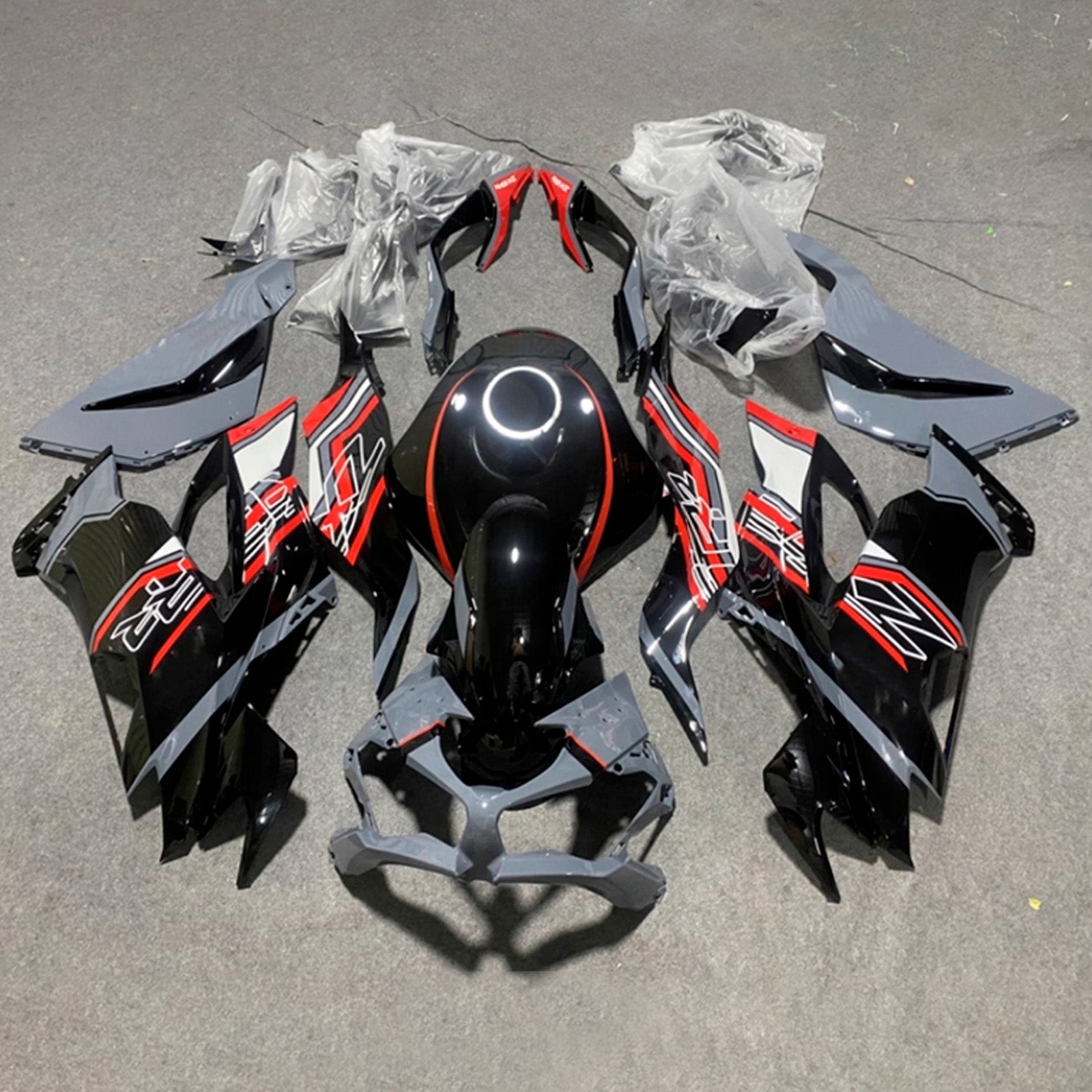 Injection Fairing Kit Bodywork Plastic ABS fit For Kawasaki ZX6R 2019-2023