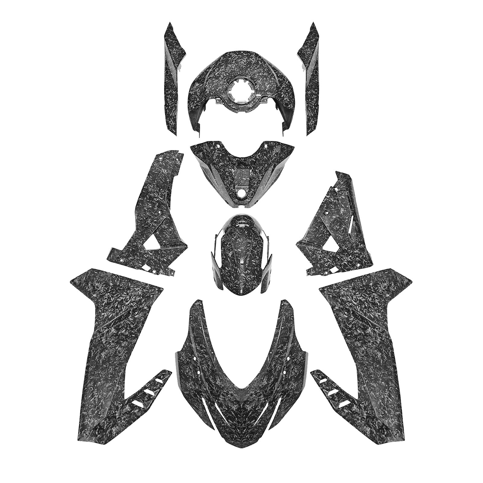 Vstrekovanie ABS Plastic Bodywork Súprava pre apríl RS457 2024-2025 02#