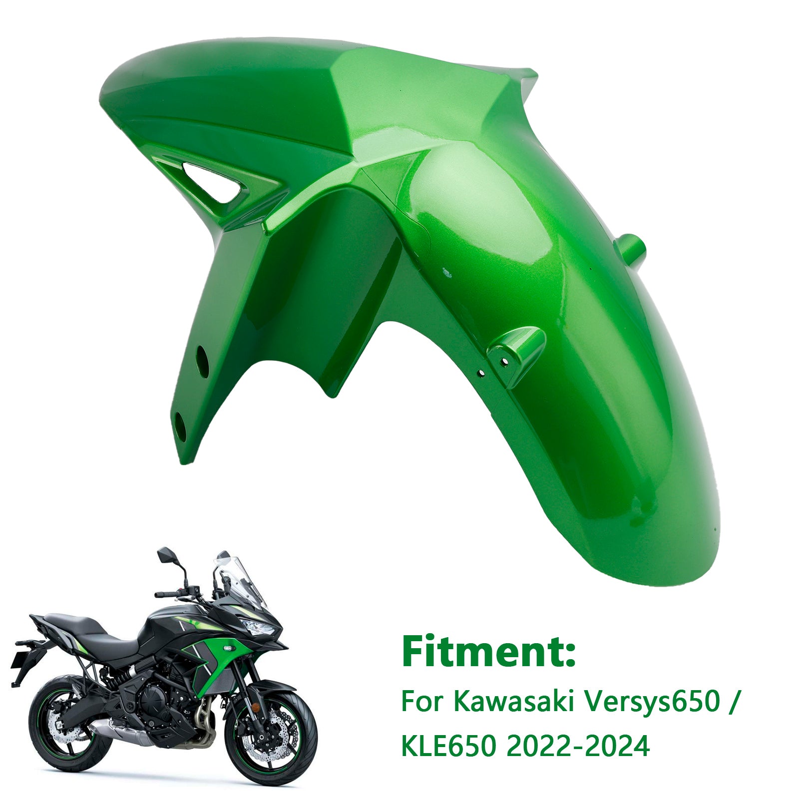 2022-2024 Kawasaki Versys 650 KLE650 Predný blatníka Mudguard Fairing