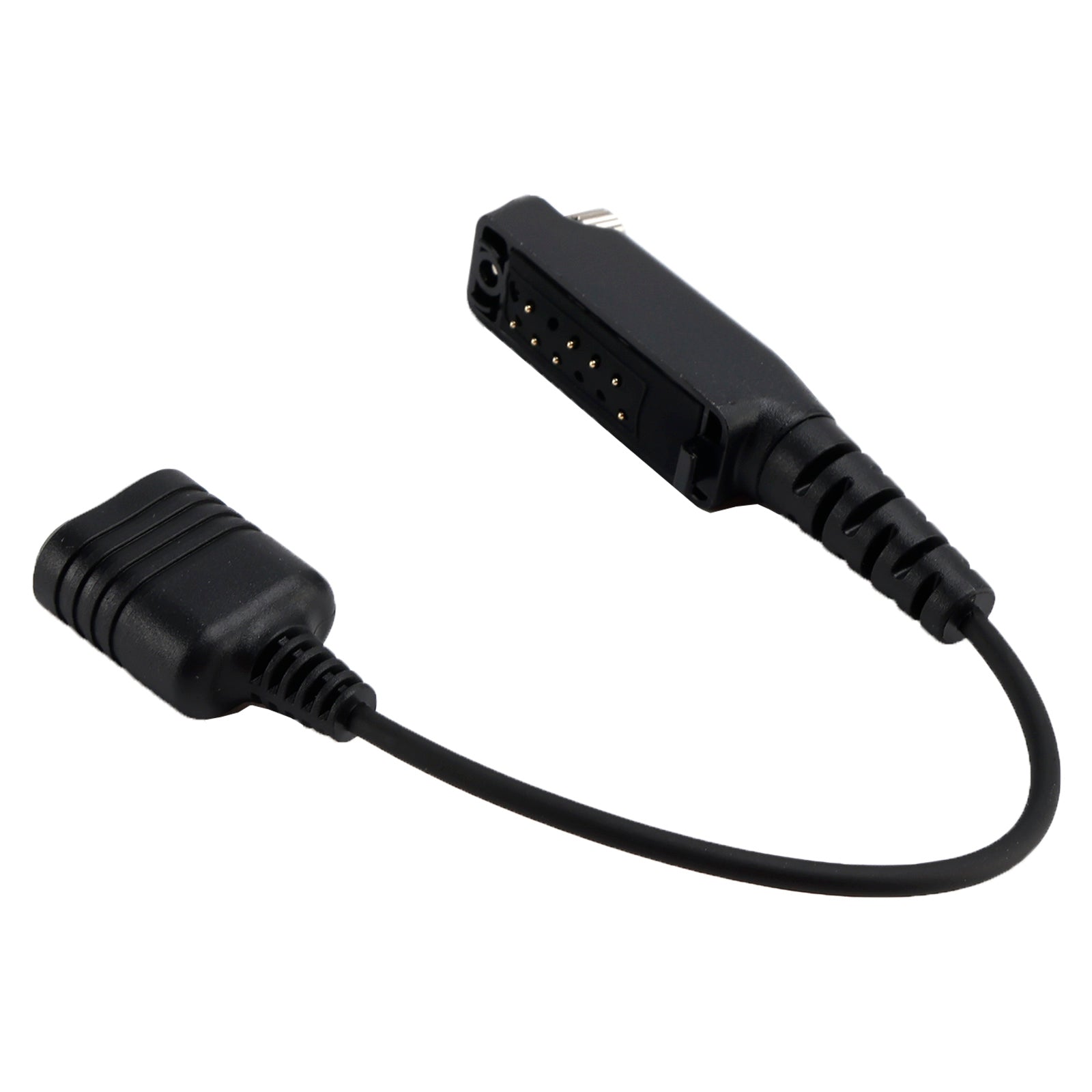 K Interface 2Pin Headset Port Converter Cable for Sepura STP8000 STP8030 STP8035