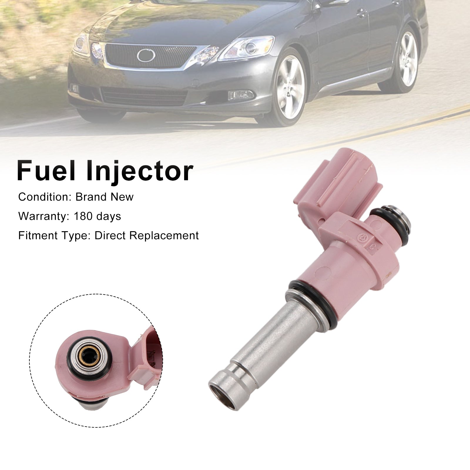 1 st bränsleinsprutare 23250-31070 Fit Lexus GS350 3.5L V6 2007-2015 Fit RC350