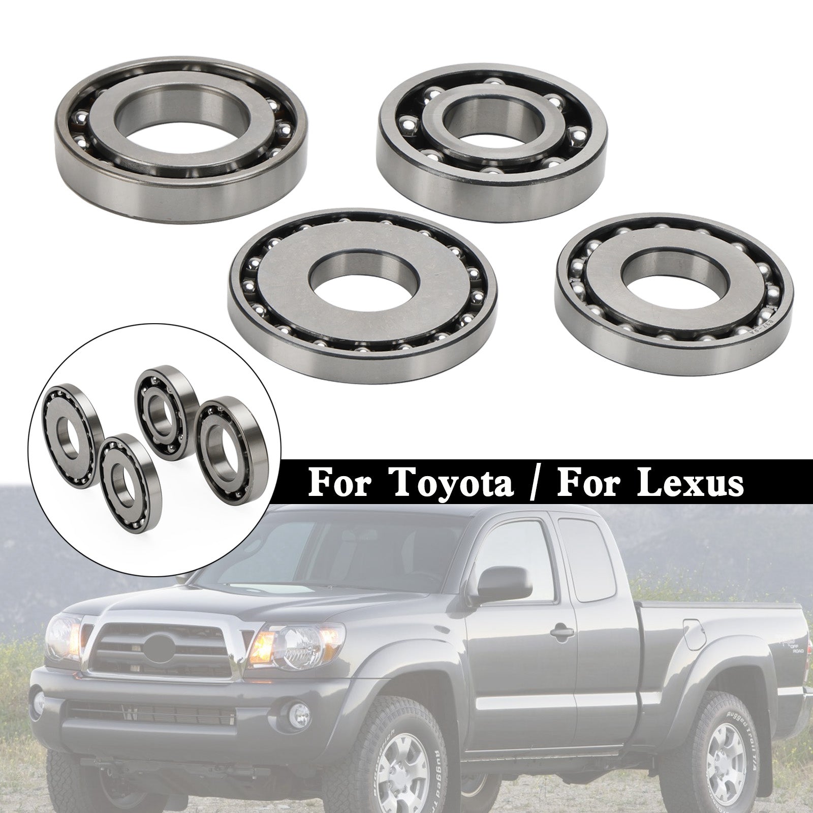 K114 CVT Automatisk växellåda med remskivor 4st/kit för Toyota