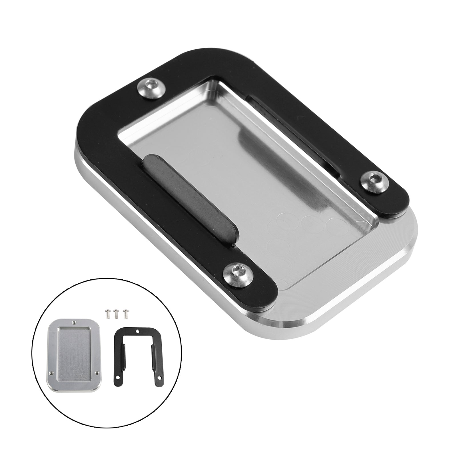 Kickstand Forstørrende platepute Fit for Interceptor 650 2018-2023 GT 650 2019-2023