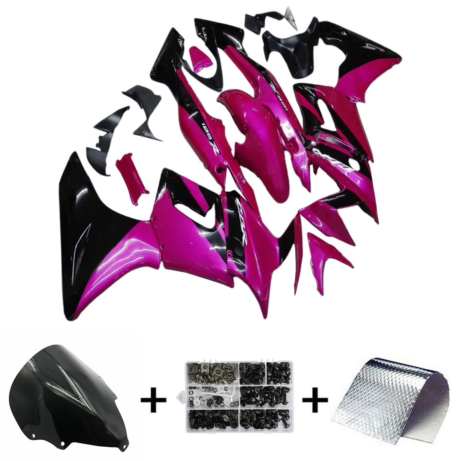 2002-2006 Honda CBR125R Injeksjon Fairing Kit Bodywork Plastic ABS