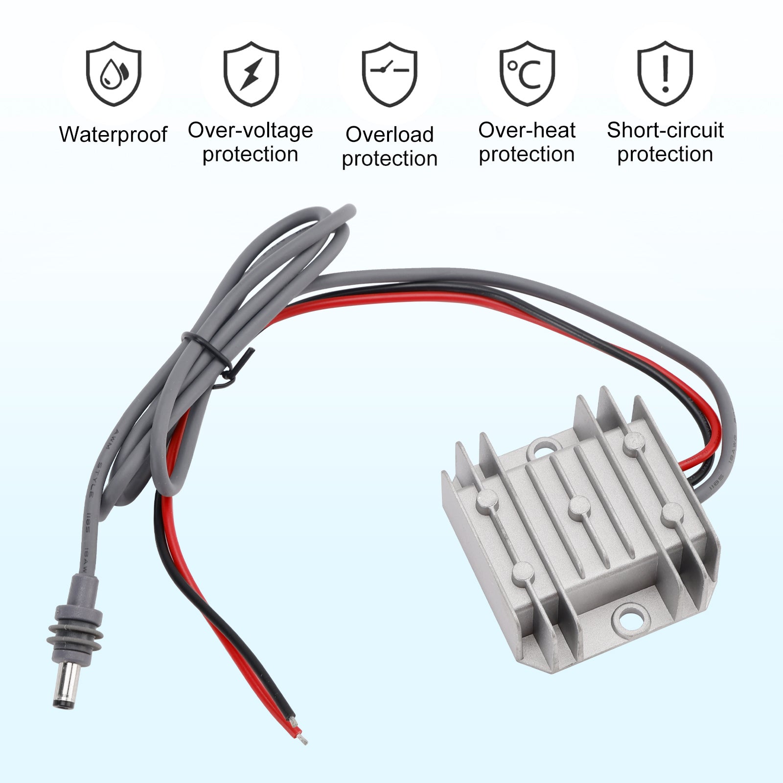 Mini Step Up Power Converter DC Power Cable 12V/24V to 30V 3.5A 105W