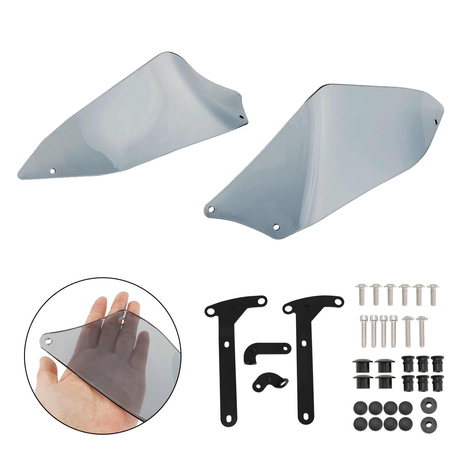 2022-2023 DUCATI Desert X Motorcycle Deflector Side Top