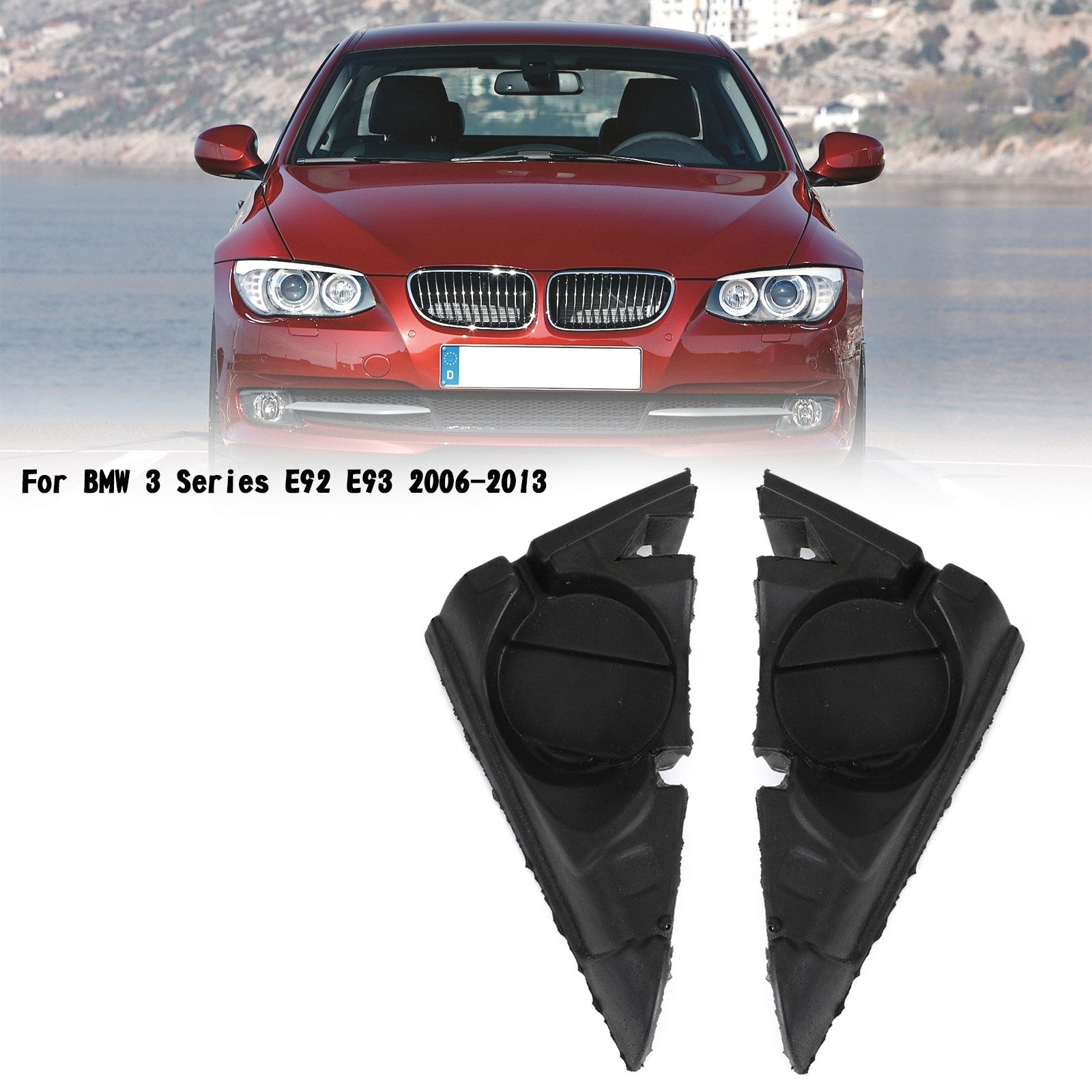 2006-2013 BMW 3-serie E92 E93 Pair Tetningspakning av hĂžyttalere