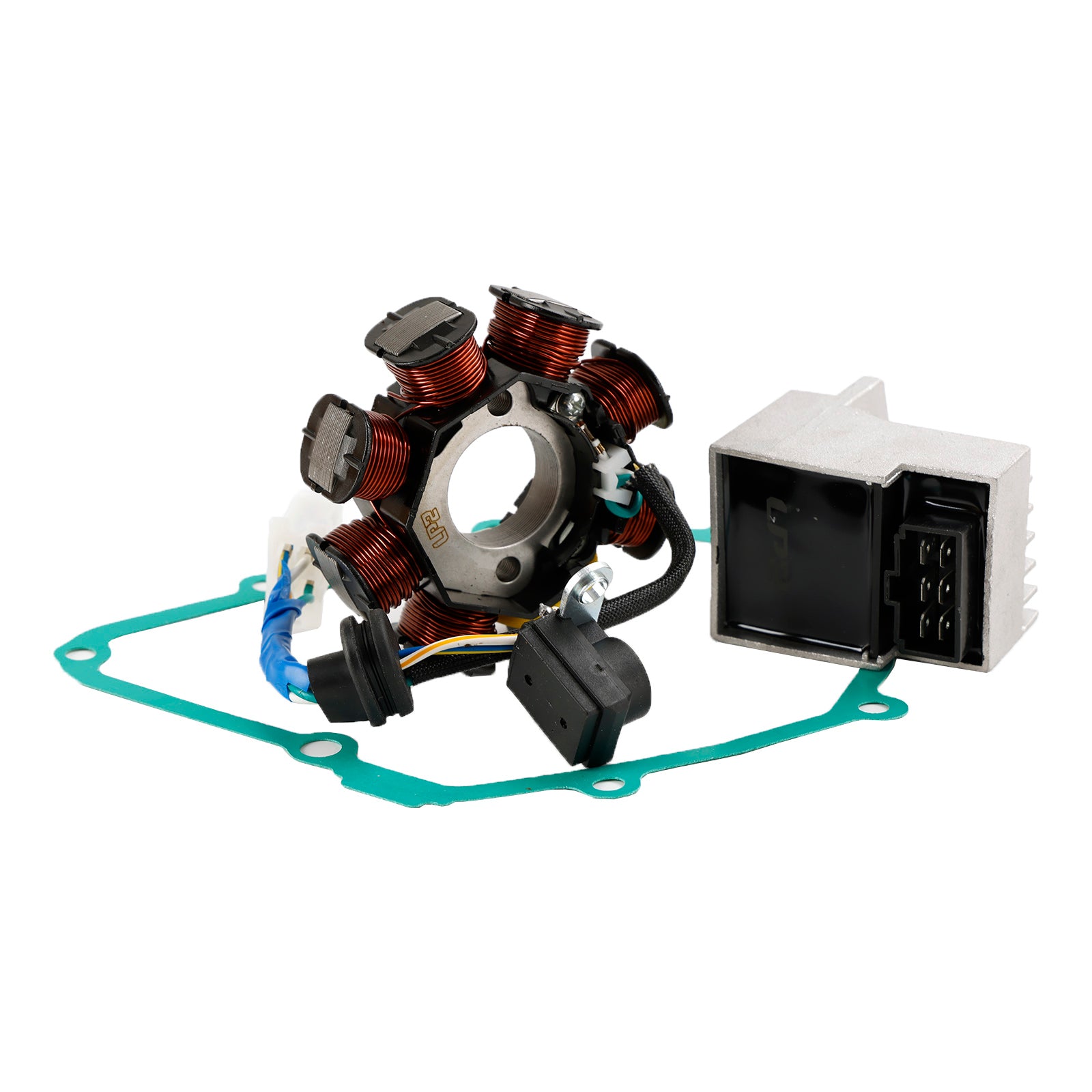 Estator del alternador Honda ANF125 Innova JC33 2007-2013 & Regulador con junta 31120-KPH-701