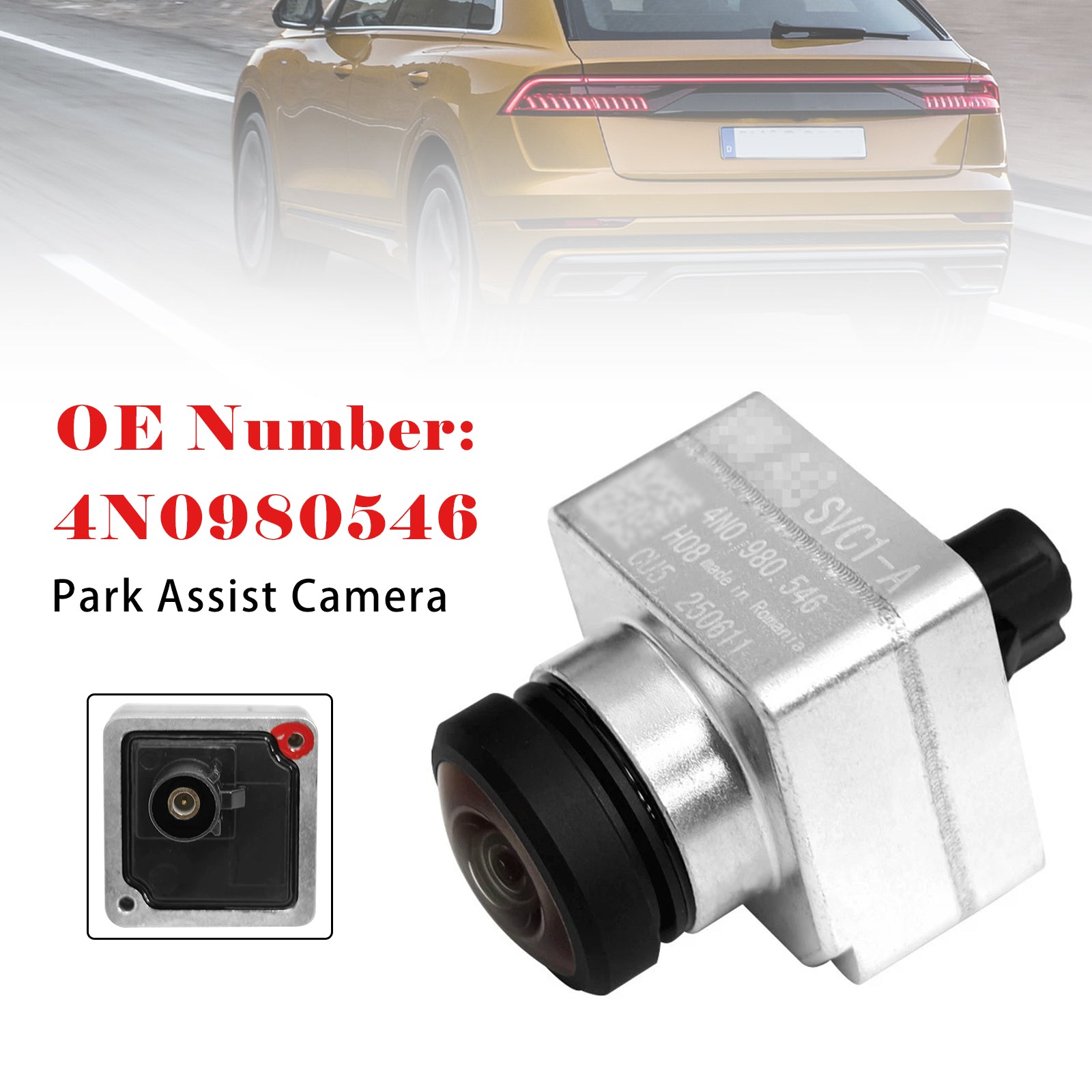 Surround View Camera Park Assist Camera 4N0980546 For Audi A6 S6 2020-2023