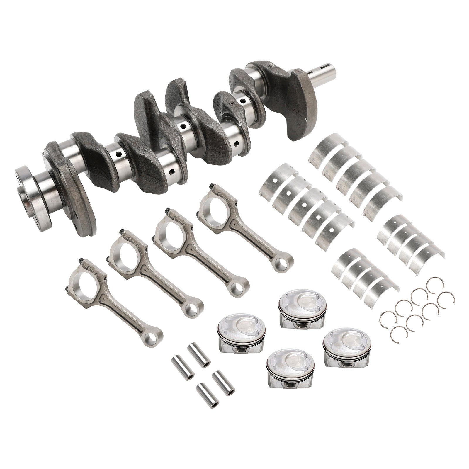 Kit de pistão e bielas do virabrequim para Kia Optima G4KD 2.0L 2006-2010 & Conjunto de rolamentos