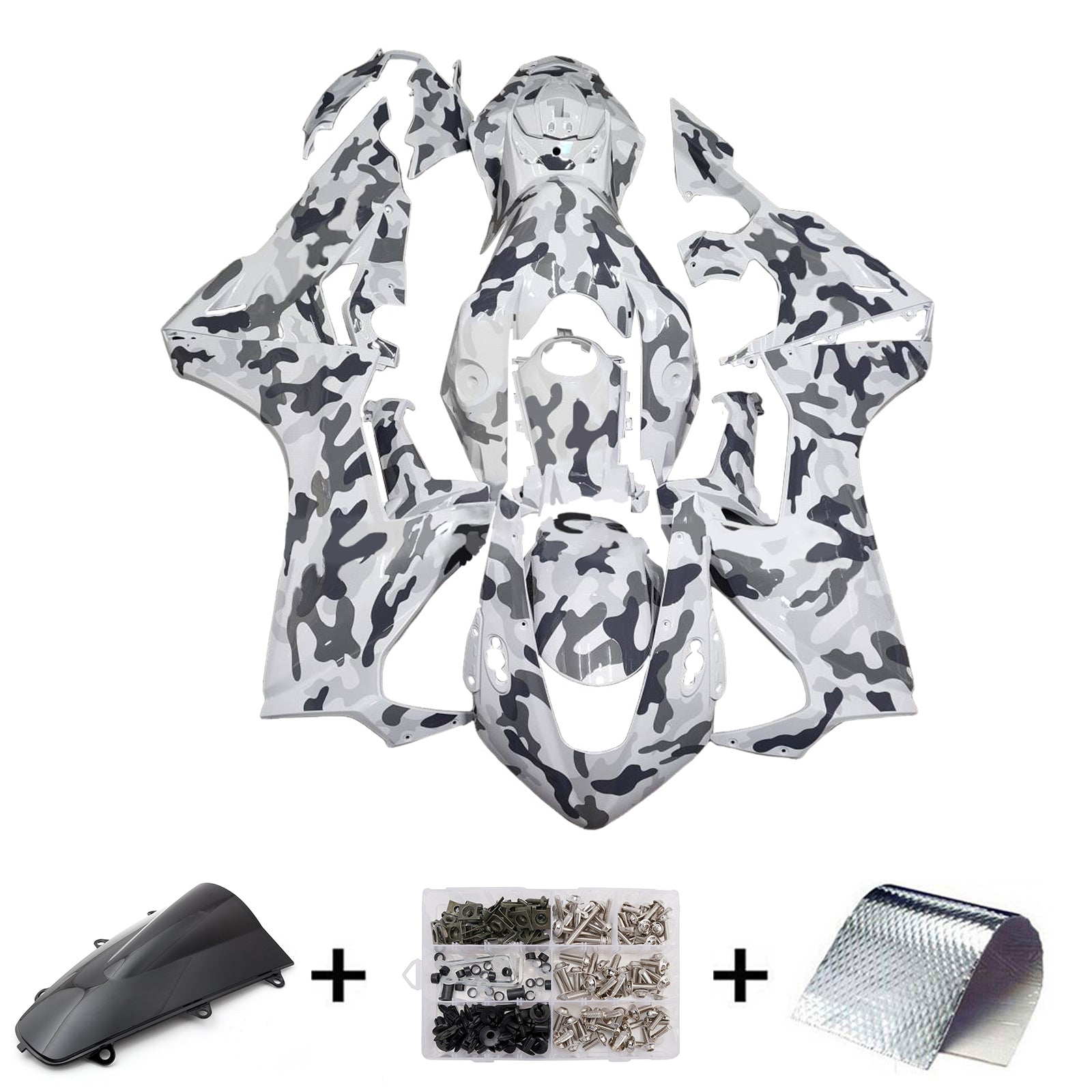 Kit de carenado de inyección carrocería plástico ABS para Honda CBR1000RR 2017-2023