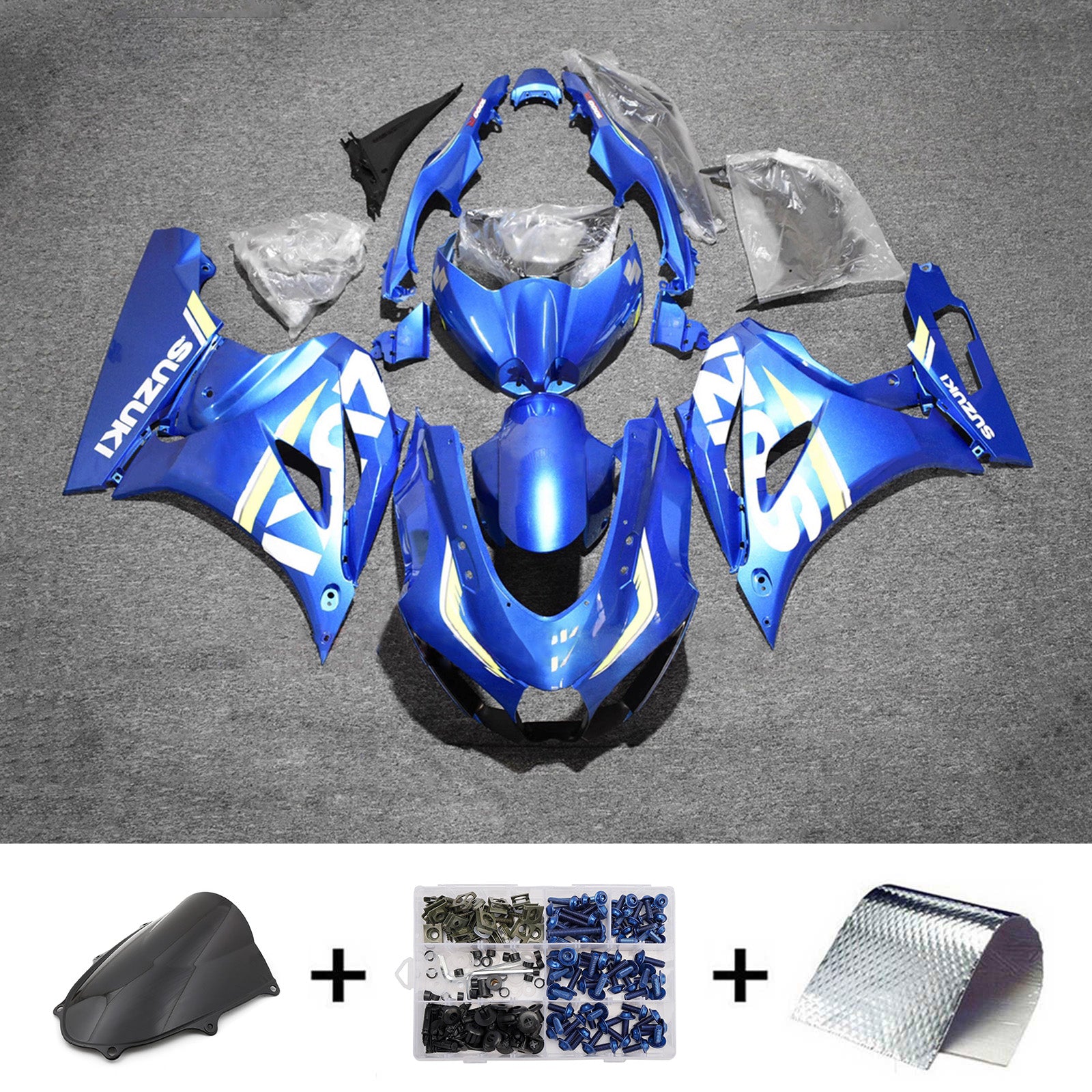 Injection Fairing Kit Bodywork Plastic ABS For Suzuki GSXR1000 2017-2025 K17