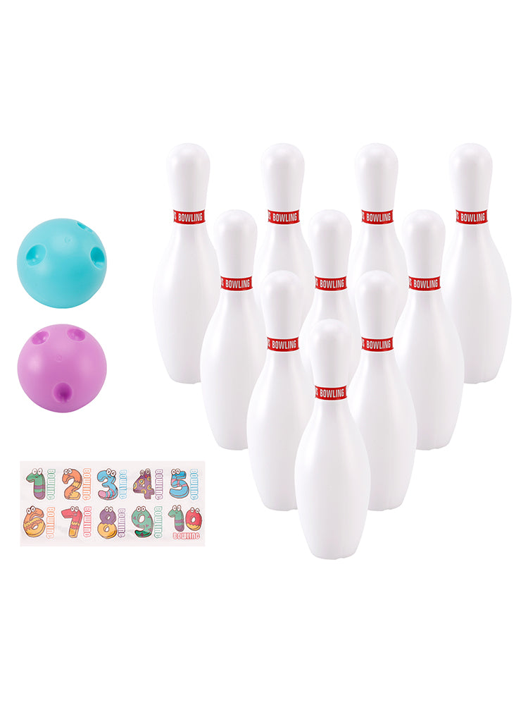 19cm lichtgevende bowlingbalset voor kinderen binnen & Buitenfeestspel speelgoed cadeau