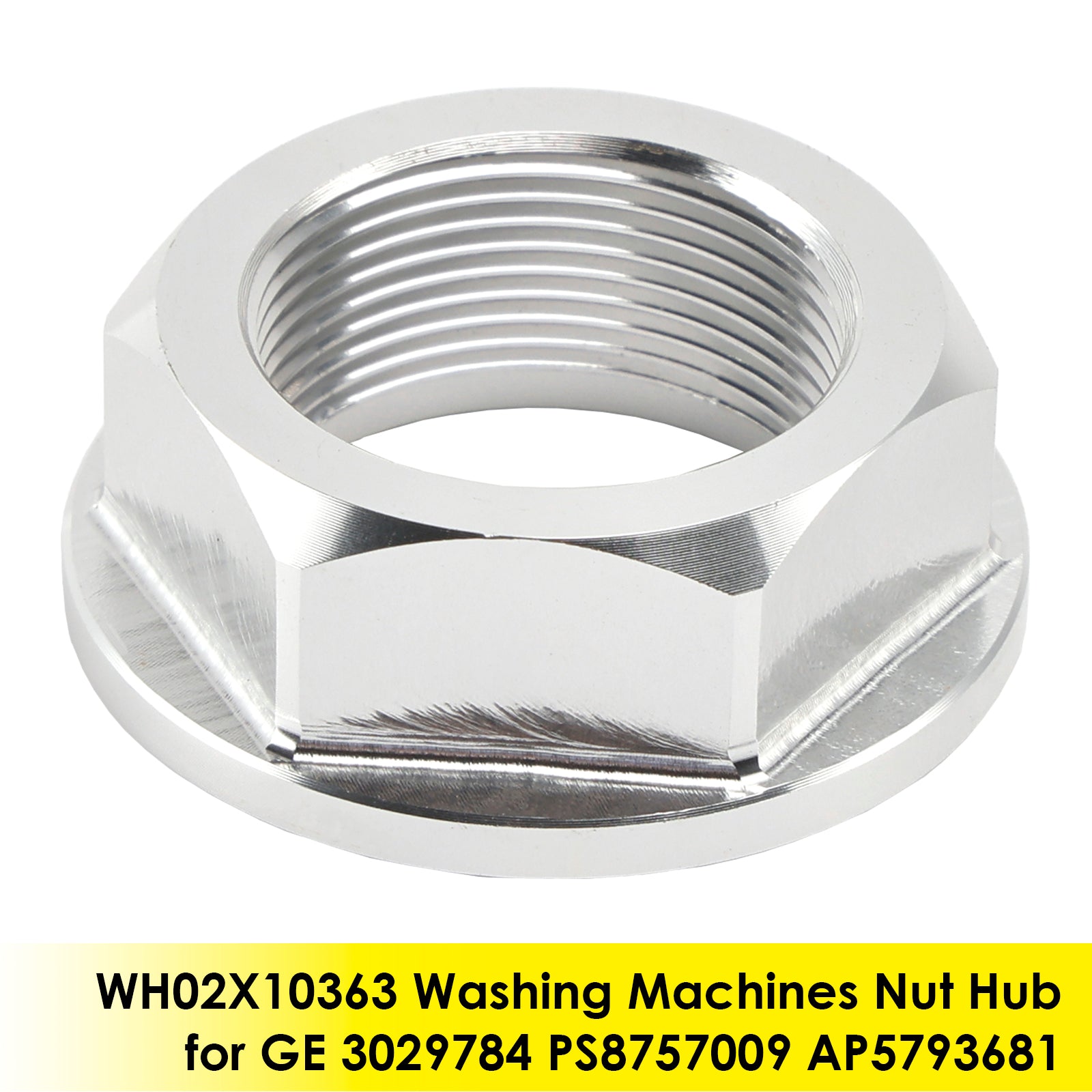 WH02X10363 Vaskemaskiner Nut Hub for GE 3029784 PS8757009 AP5793681