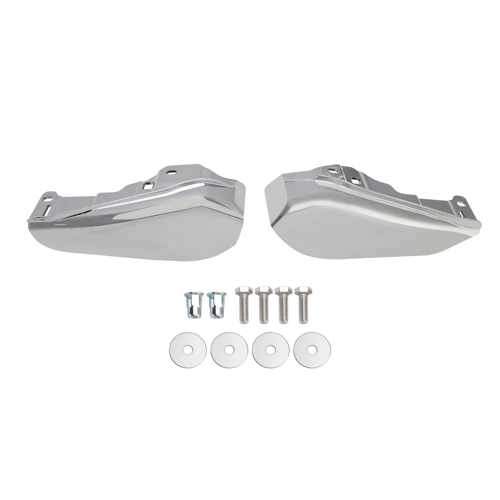 2023-2024 Touring CVO Street Glide Road Glide Defletor de calor de ar no meio da estrutura