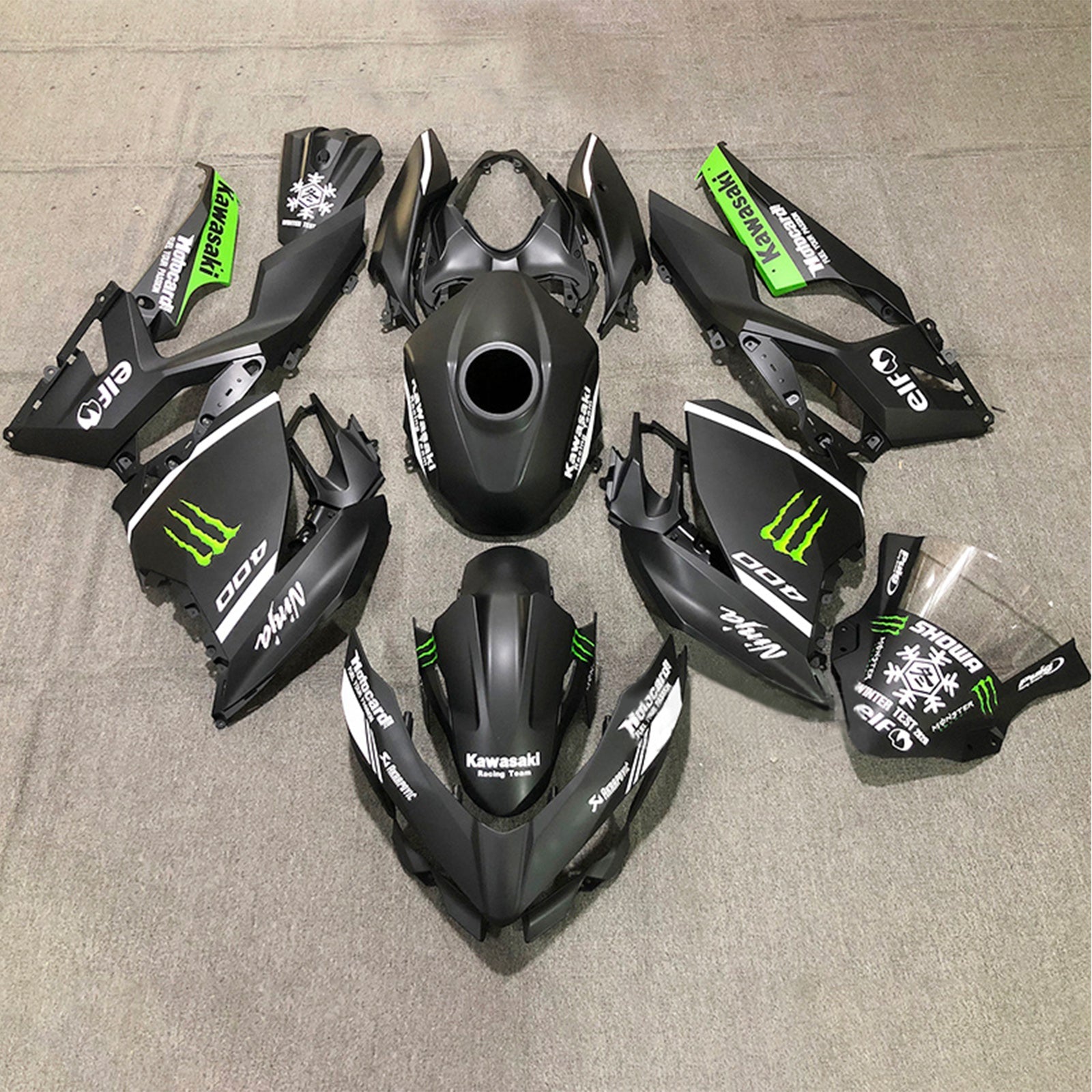 2018-2024 KAWASAKI EX400/NINJA400 Kit de carénage