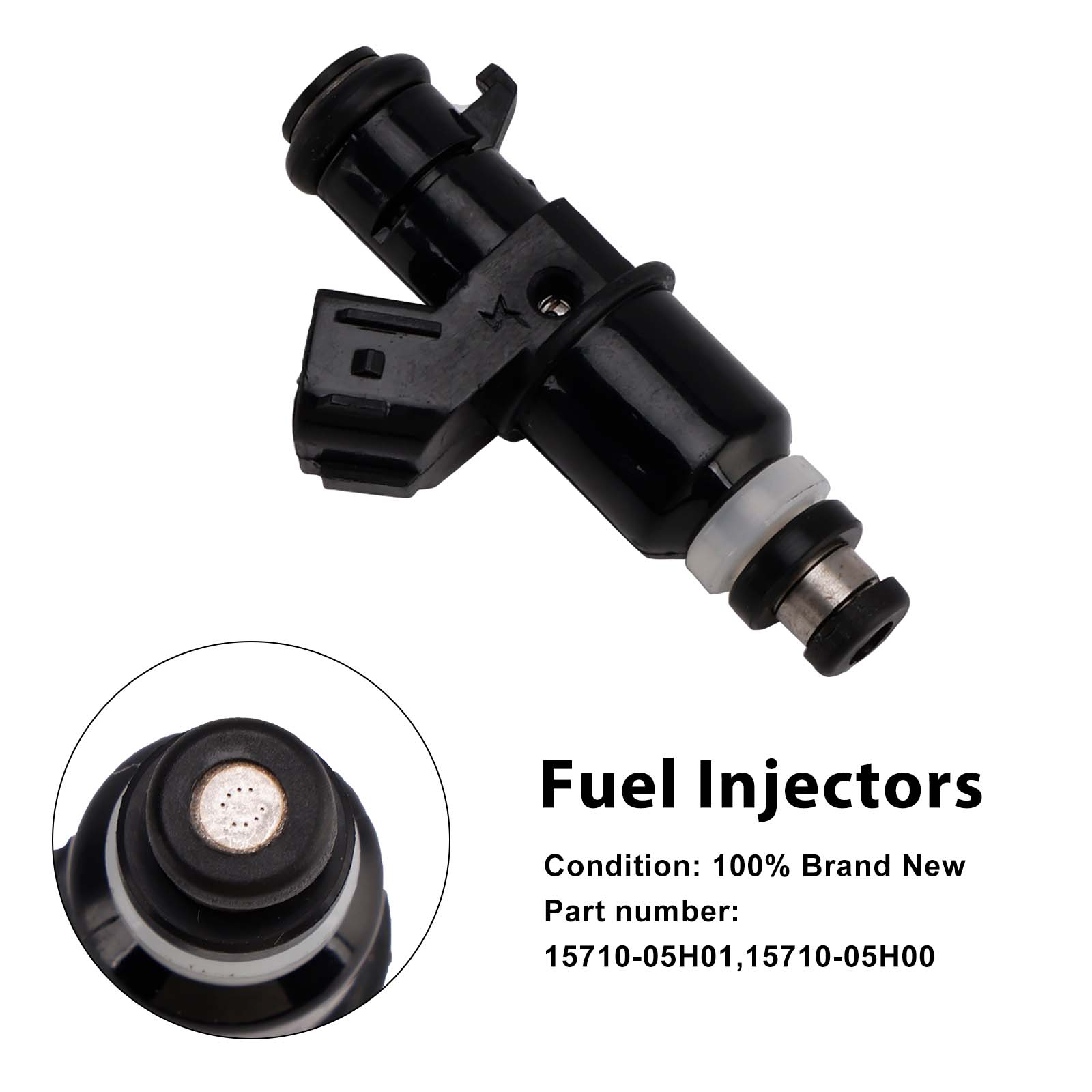 2007-2016 Suzuki Burgman AN400 Fuel Injectors Fit for 15710-05H00 15710-05H01