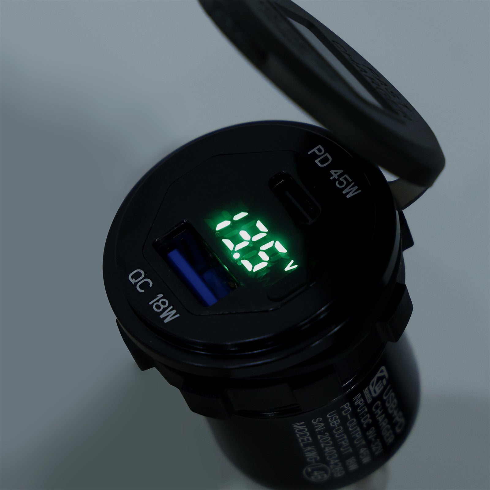 2023-2024 Yamaha PG-1 12V stopcontactlader USB+C type snel