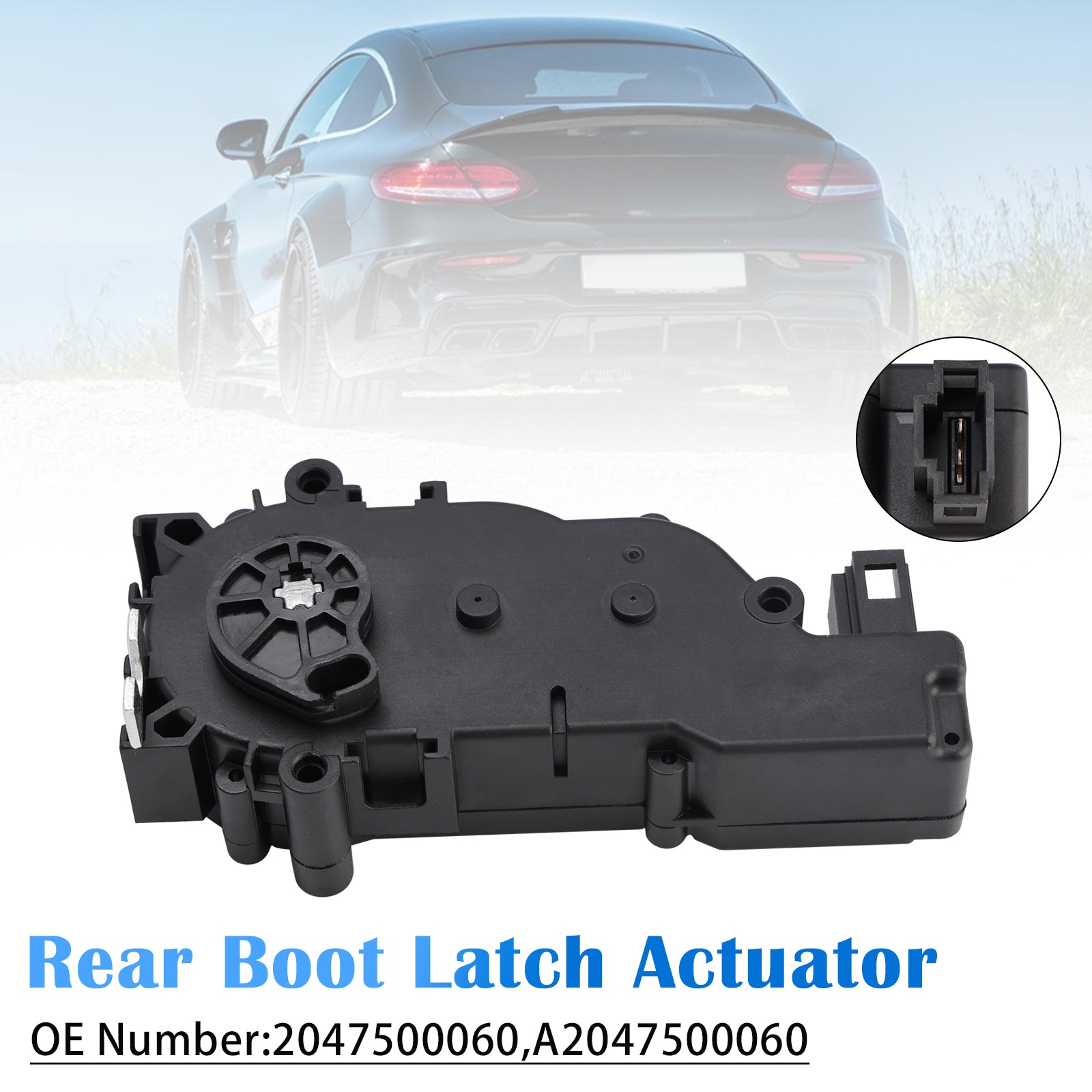 Actionneur de loquet de coffre arrière A2047500060 pour Mercedes classe C C63 AMG GL350