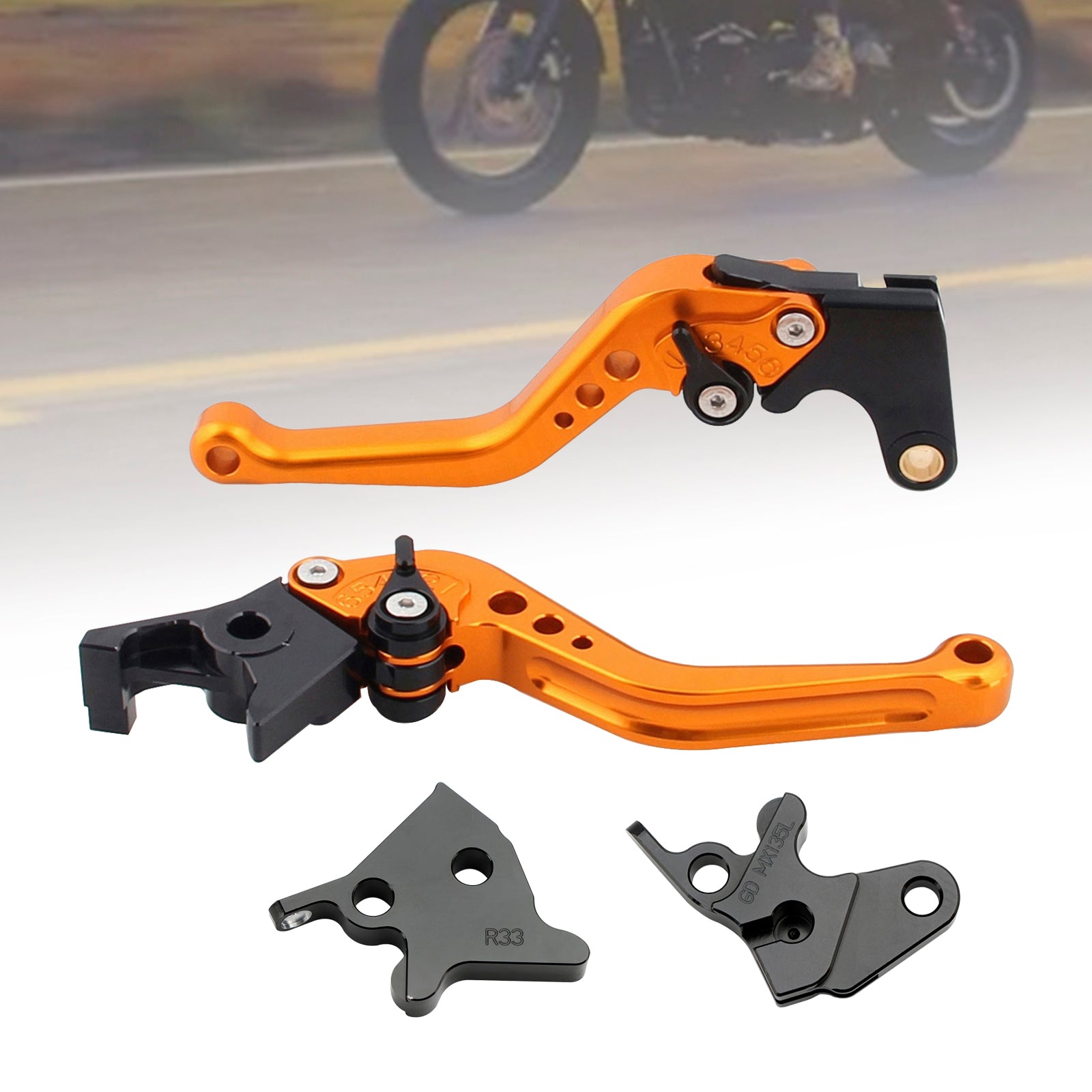 2005-2014 Yamaha YBR125 Ny kort clutchbremsespak