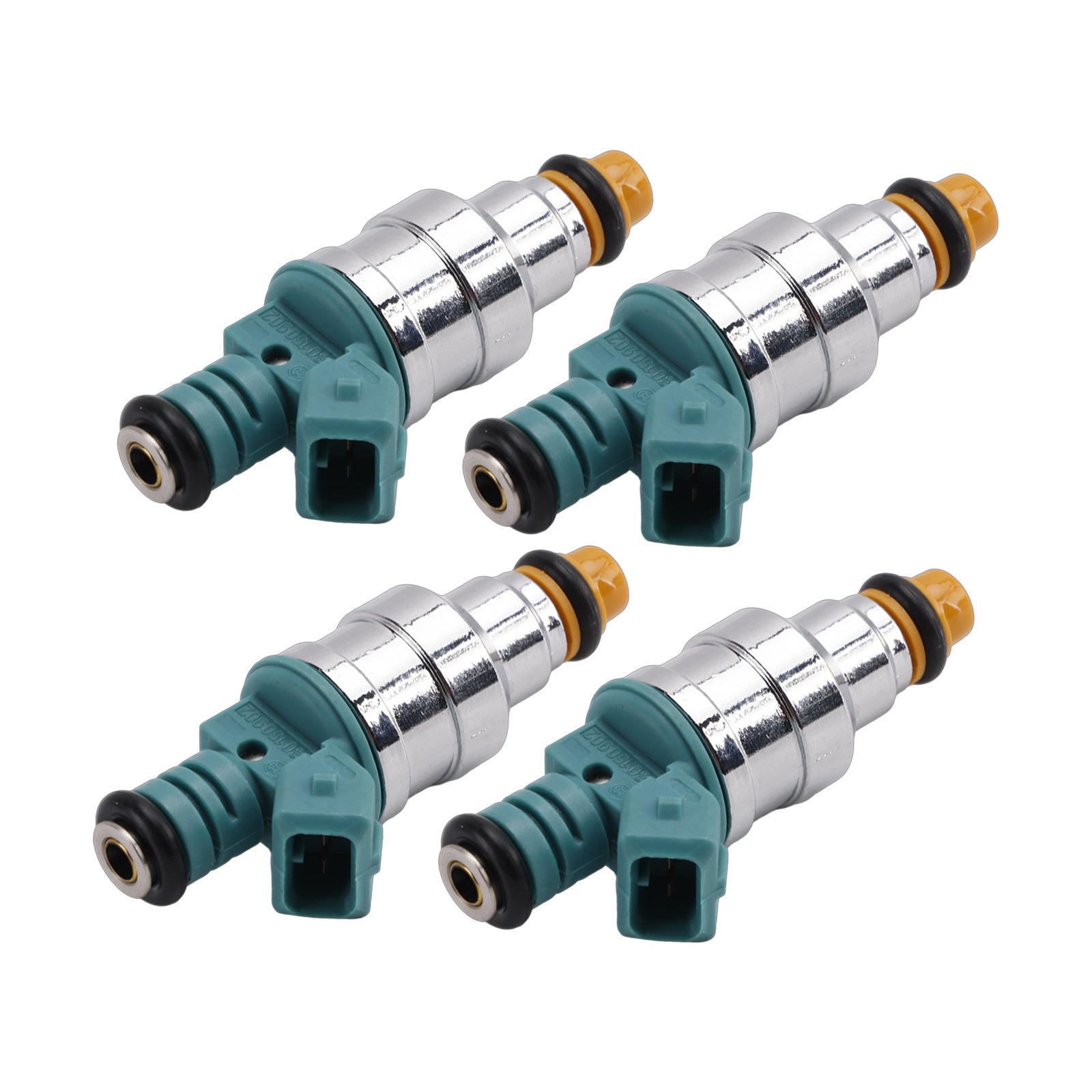 4Pcs Fuel Injector For Volkswagen Golf Cabriolet Jetta Fox 1.8L I4 0280150902