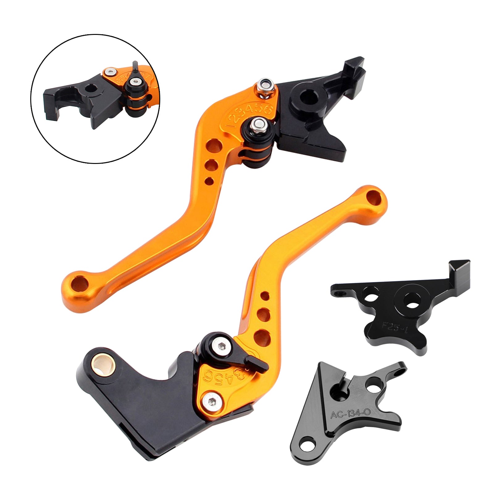 NIEUWE Korte Koppelingsremhendel geschikt voor HONDA CB350 Hness GB350 CB350 2021-2023