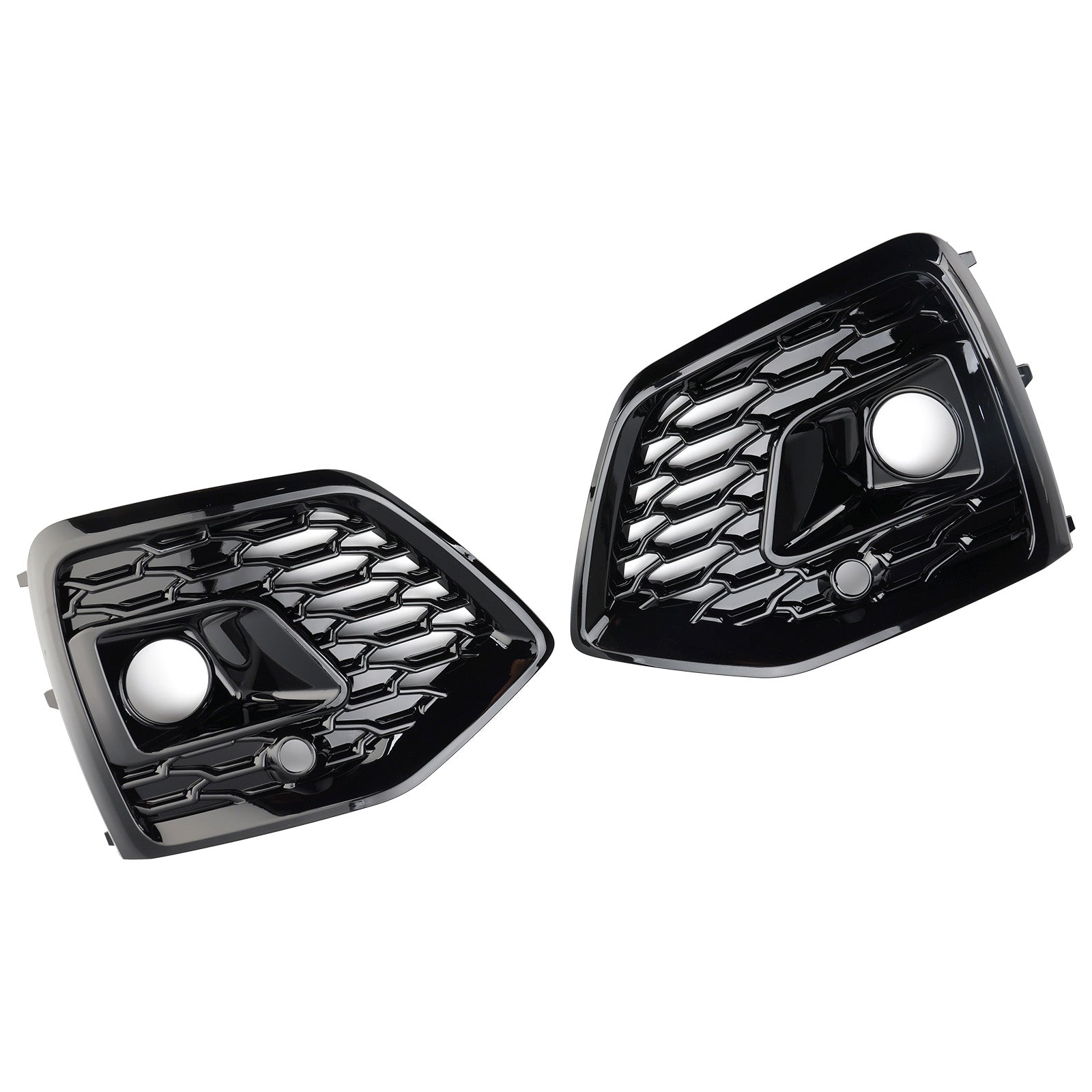 2021-2025 Audi Q5 SQ5 S-Line RSQ5 Style Front Fog Lampe Couverture Black