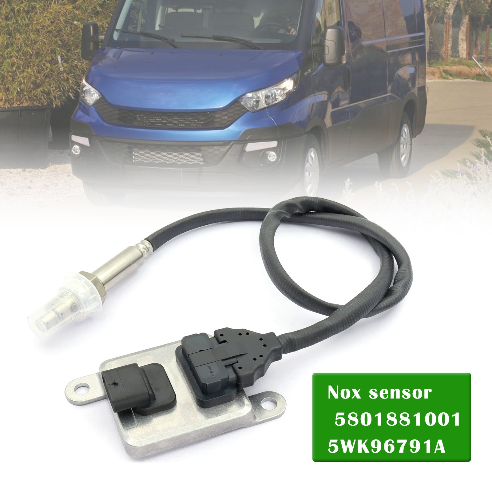 2014-2018 Iveco Daily MK6 VI 3.0 diesel 24V Nitrogen Oxide NOx Sensor 5801881001 5WK96791A
