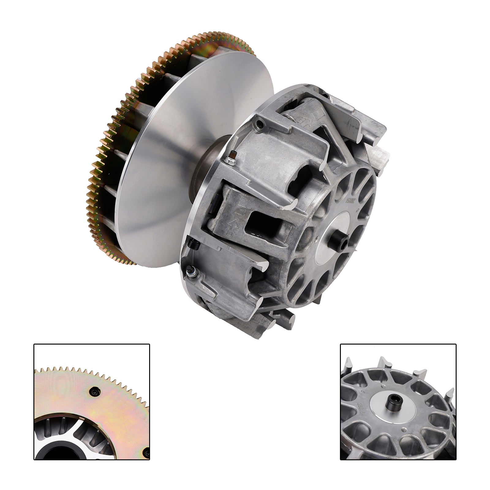 2006-2007 Can-Am Outlander 400 STD 4X4 Front Clutch Variator Pulley Set 420684400/420684401 420280245/420280247