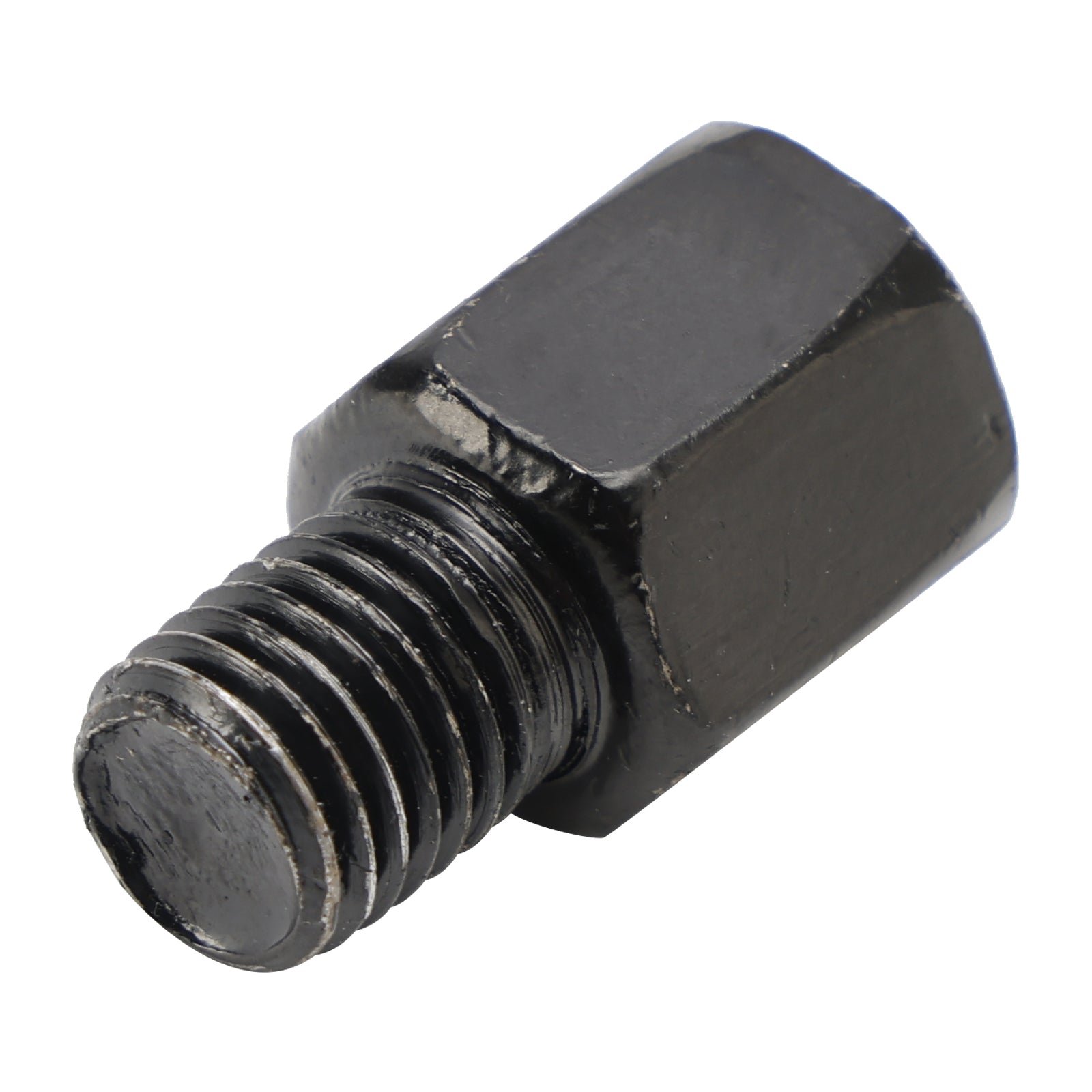 2x Univerzálne fit motocykle zrkadlové adaptéry 8 mm štandardné až 10 mm reverz