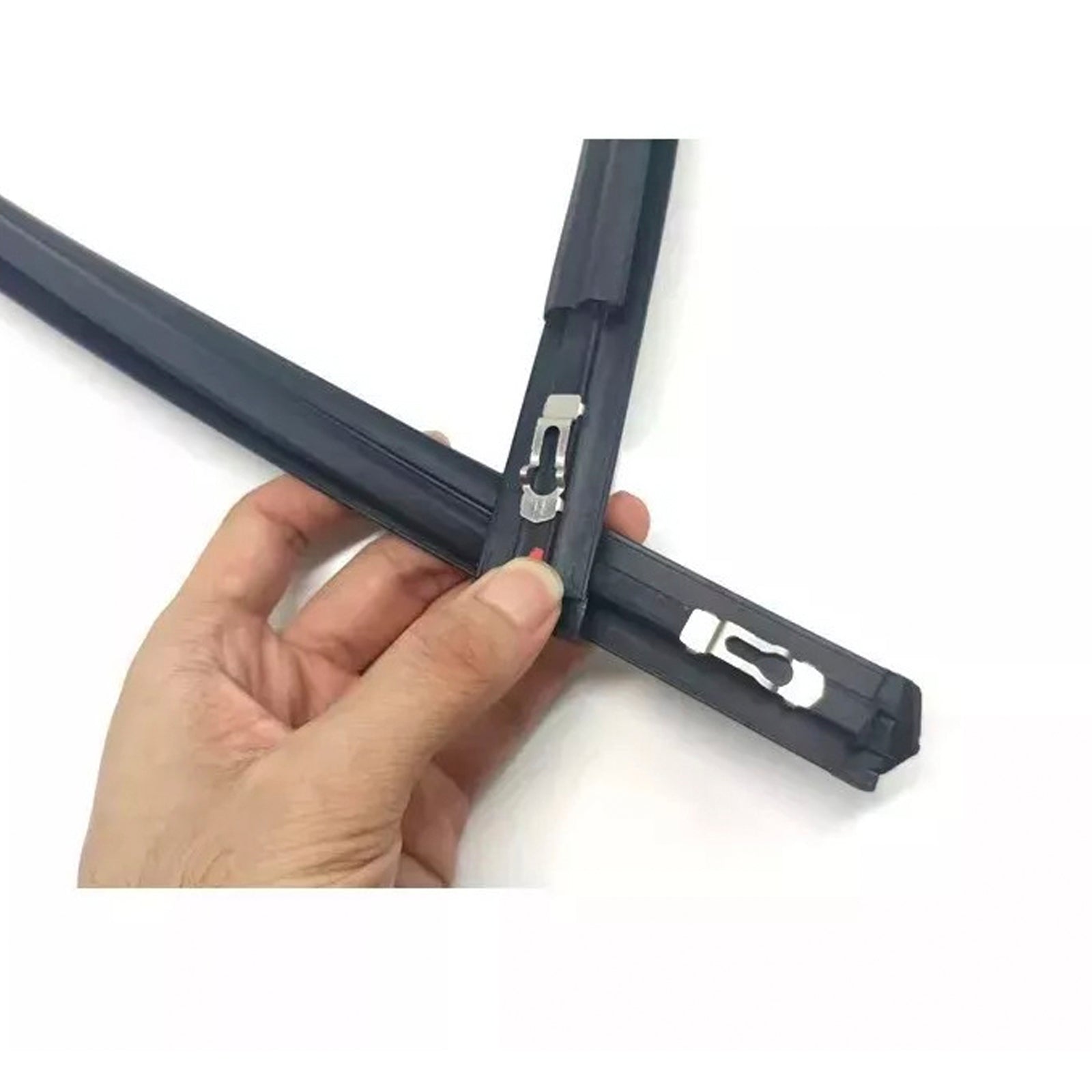 Moldura de techo para Honda Civic 4 puertas (2012-2015), 2 piezas, izquierda & Goma del lado derecho