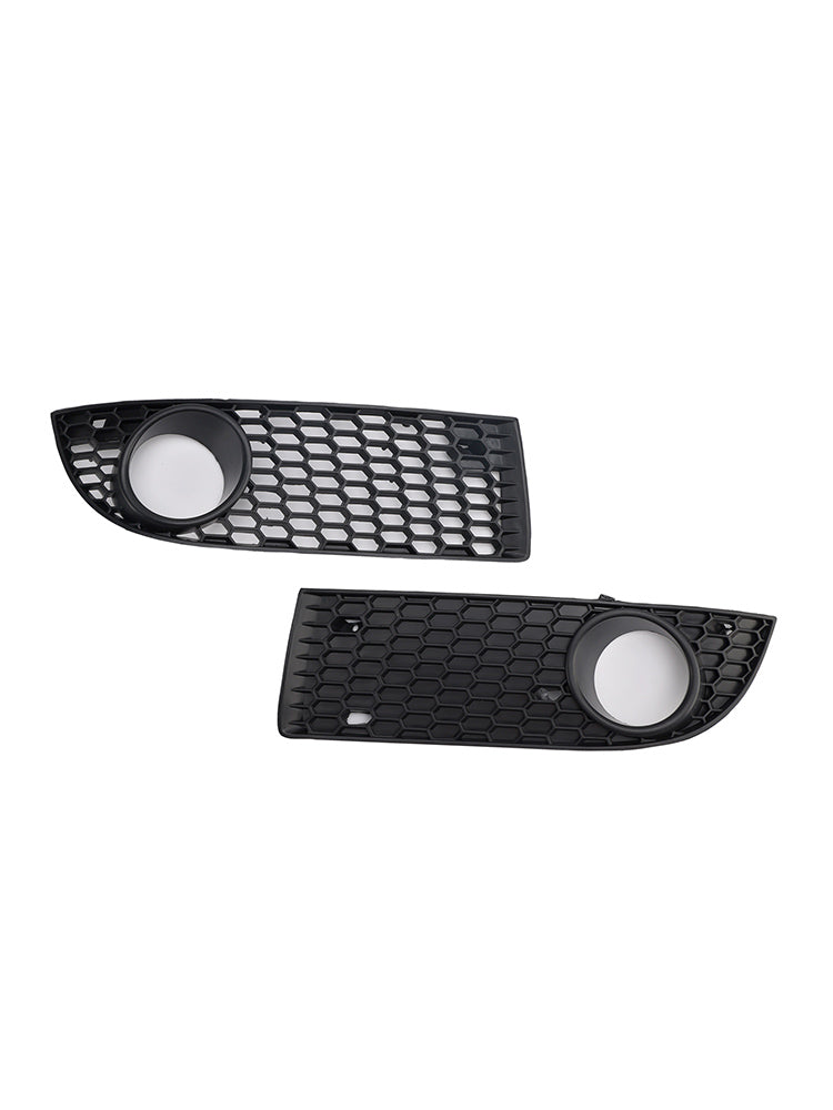2005-2007 Volkswagen Bora Black Front Honeycomb Fog Light Grille Cover